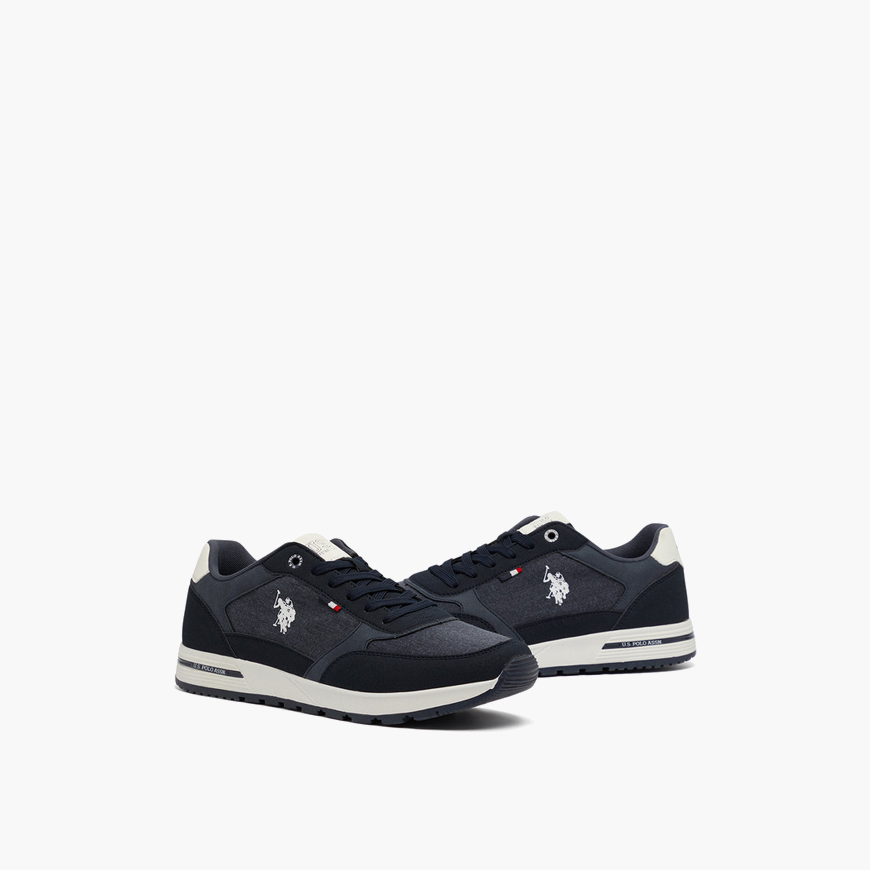 U.S. Polo Assn Men's Lace-Up 5M RUFUS GLB 5FX Low Ankle Sneakers | 5M-RUFUS-GLB-5FX-OD-men-shoes-sneakers-image-2