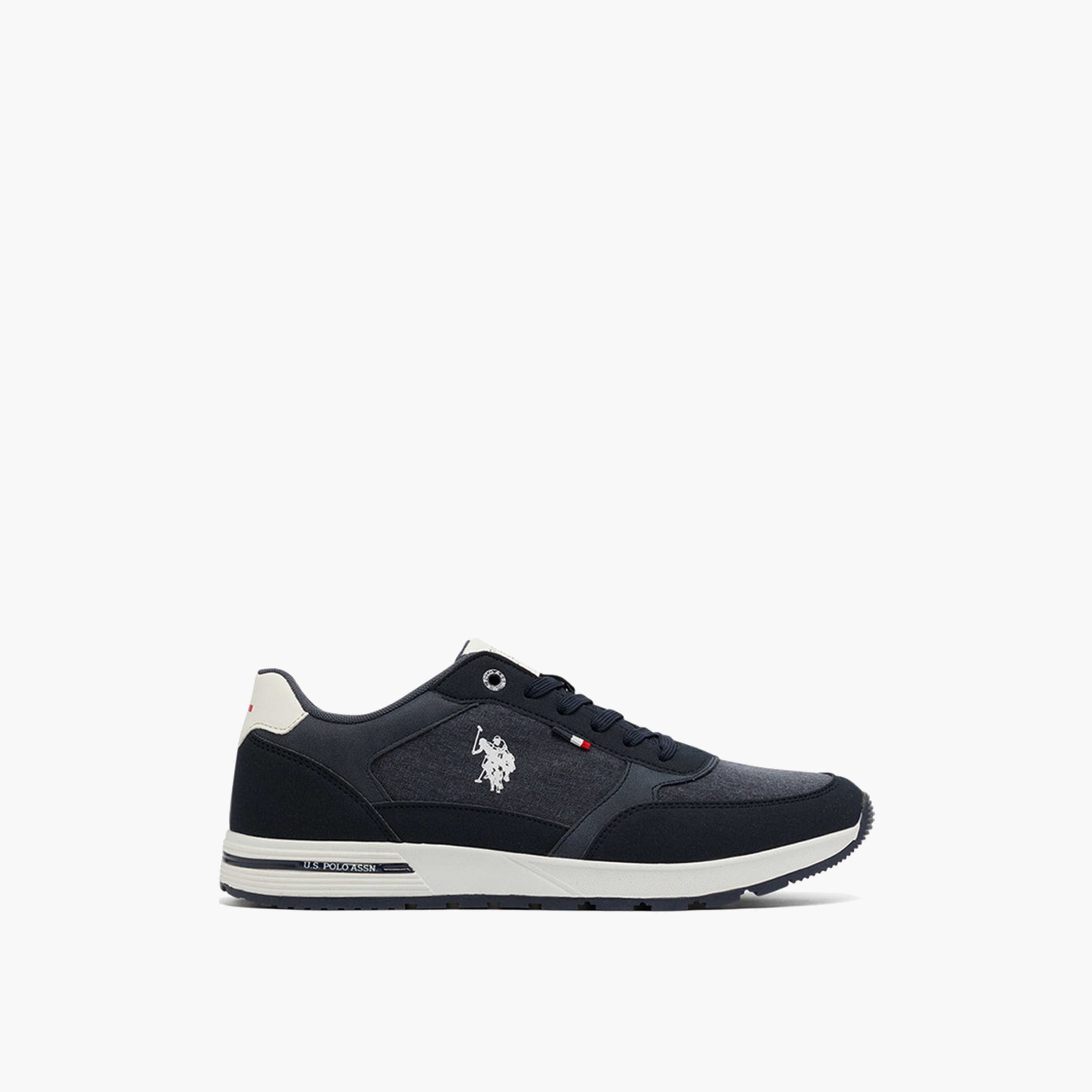 U.S. Polo Assn Men's Lace-Up 5M RUFUS GLB 5FX Low Ankle Sneakers | 5M-RUFUS-GLB-5FX-OD-men-shoes-sneakers-image-3