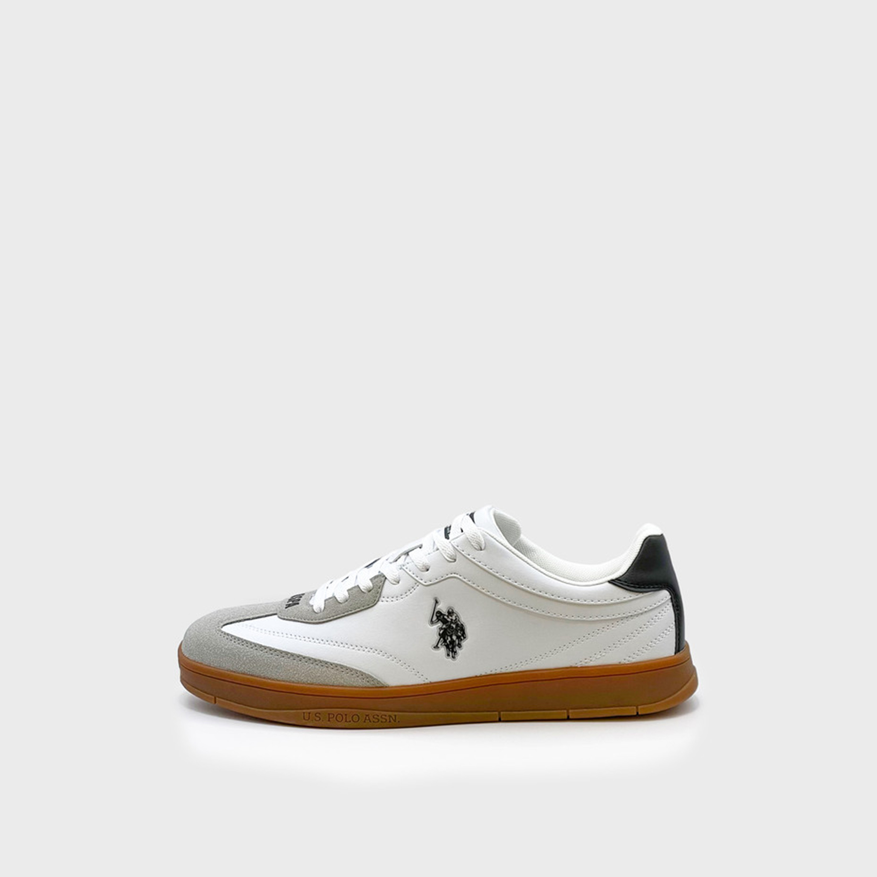 U.S. Polo Assn Men's Lace-Up Low Ankle Sneakers  | 5M VALE GLB 5FX OD-men-shoes-sneakers-image-4