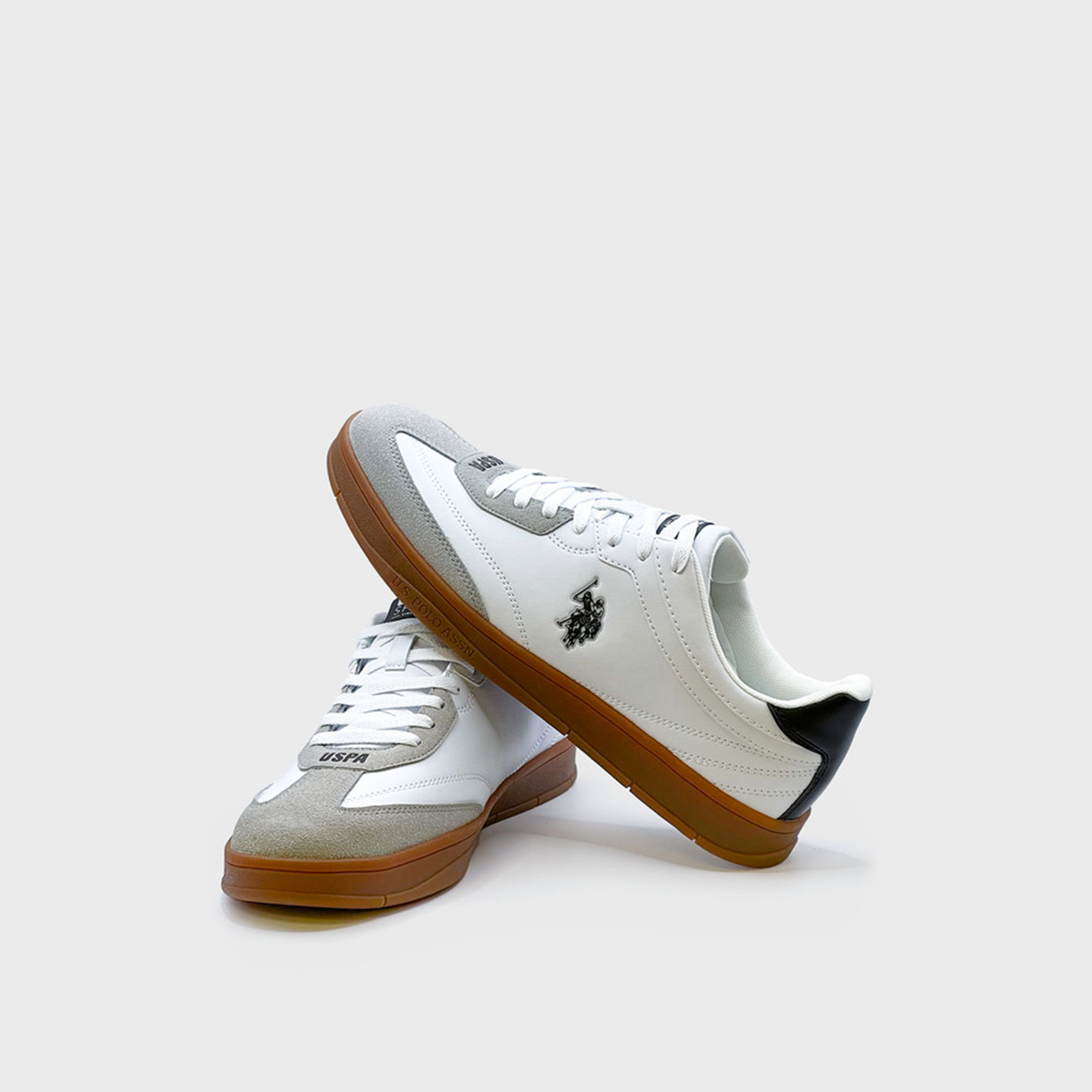 U.S. Polo Assn Men's Lace-Up Low Ankle Sneakers  | 5M VALE GLB 5FX OD-men-shoes-sneakers-image-6