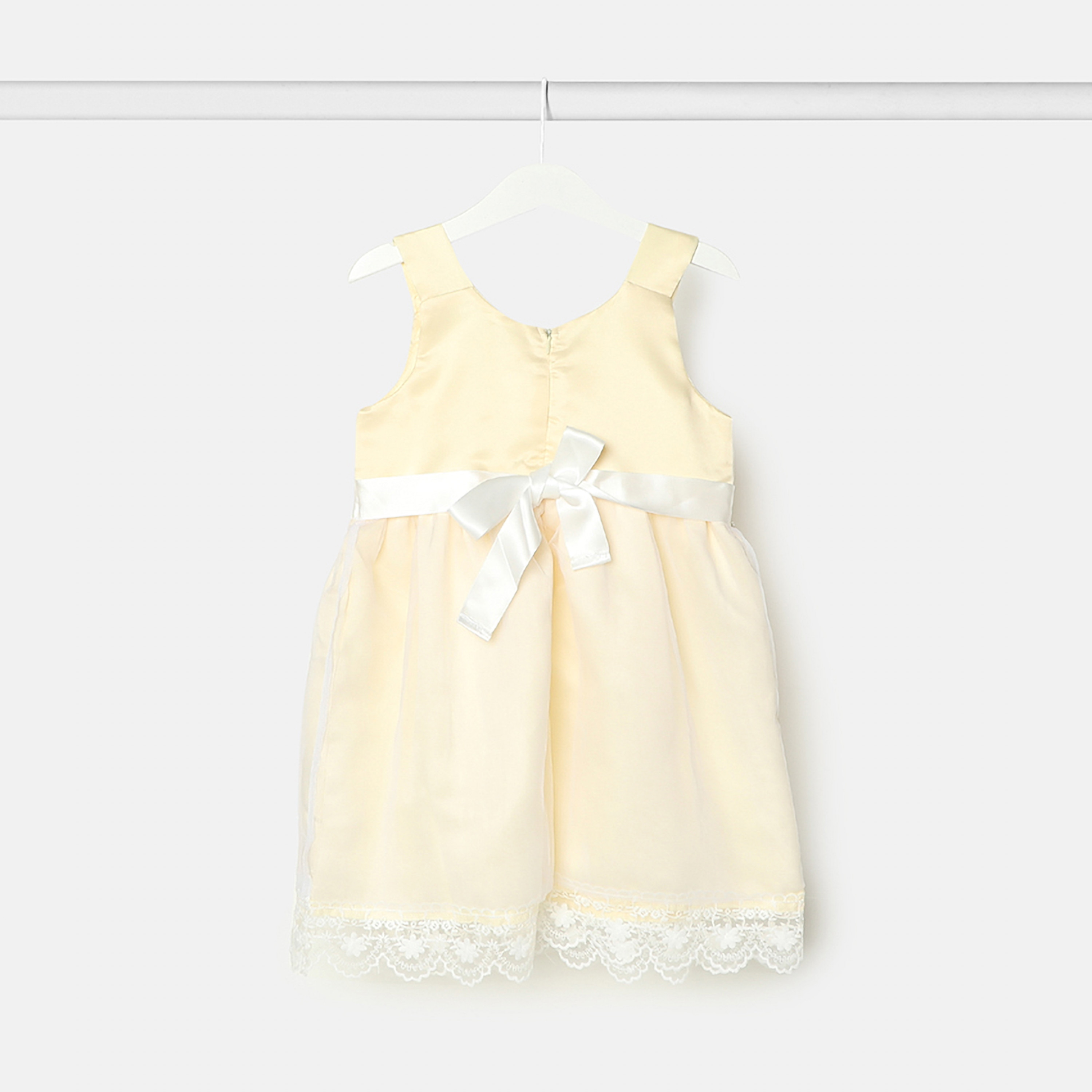 Neon Embroidered Sleeveless Tulle Dress-girls-clothing-dressesandjumpsuits-image-2
