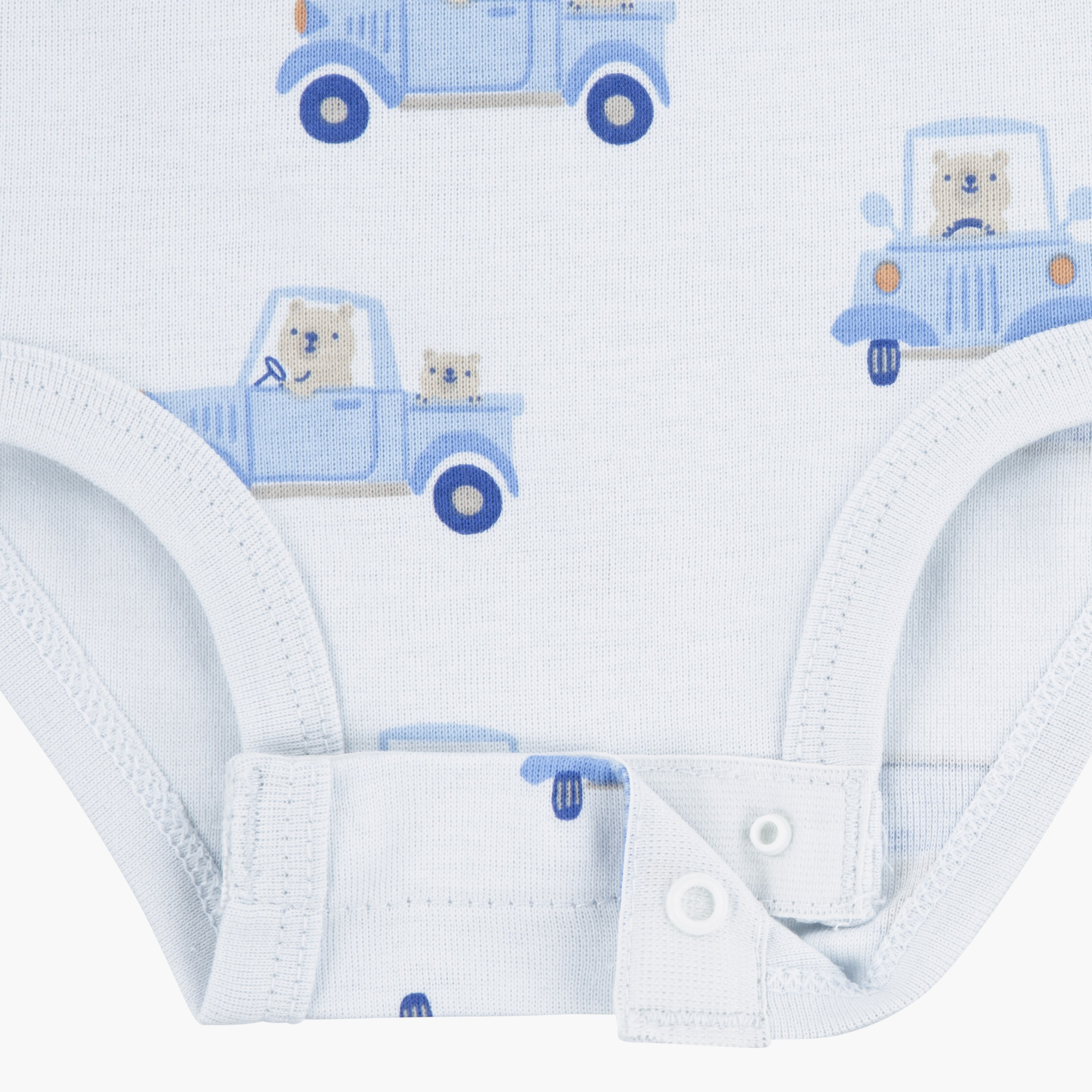 Huggies 2-Piece Printed Short Sleeves Bodysuits with Joggers-baby-girls-clothing-setsandcoords-image-4