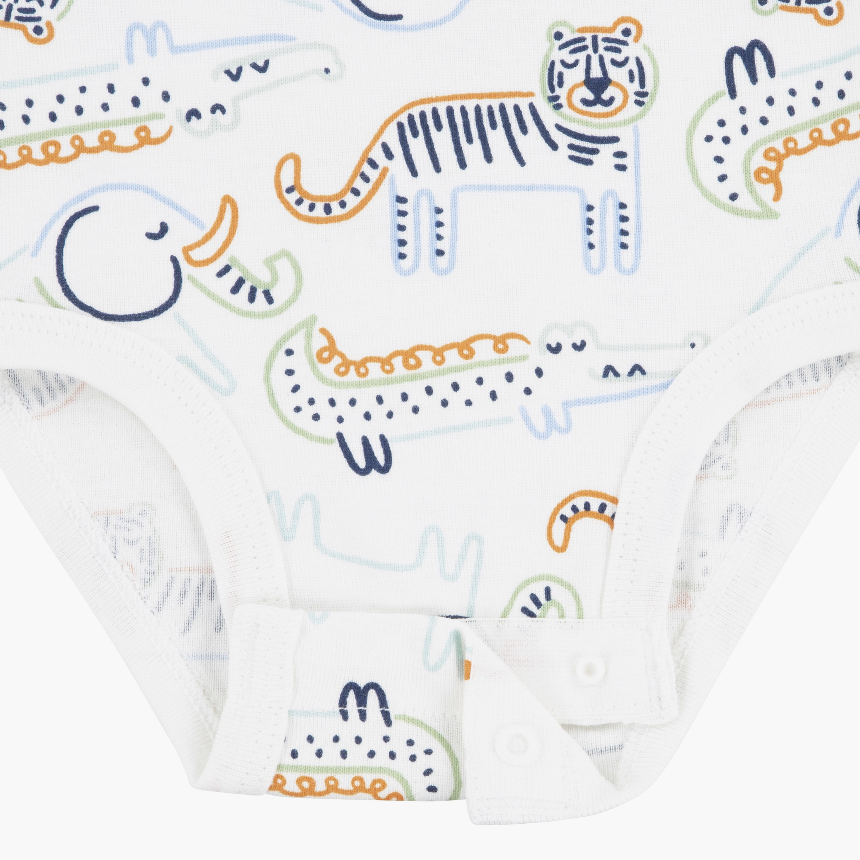 Huggies 2-Piece Printed Short Sleeves Bodysuits with Joggers-baby-girls-clothing-setsandcoords-image-5