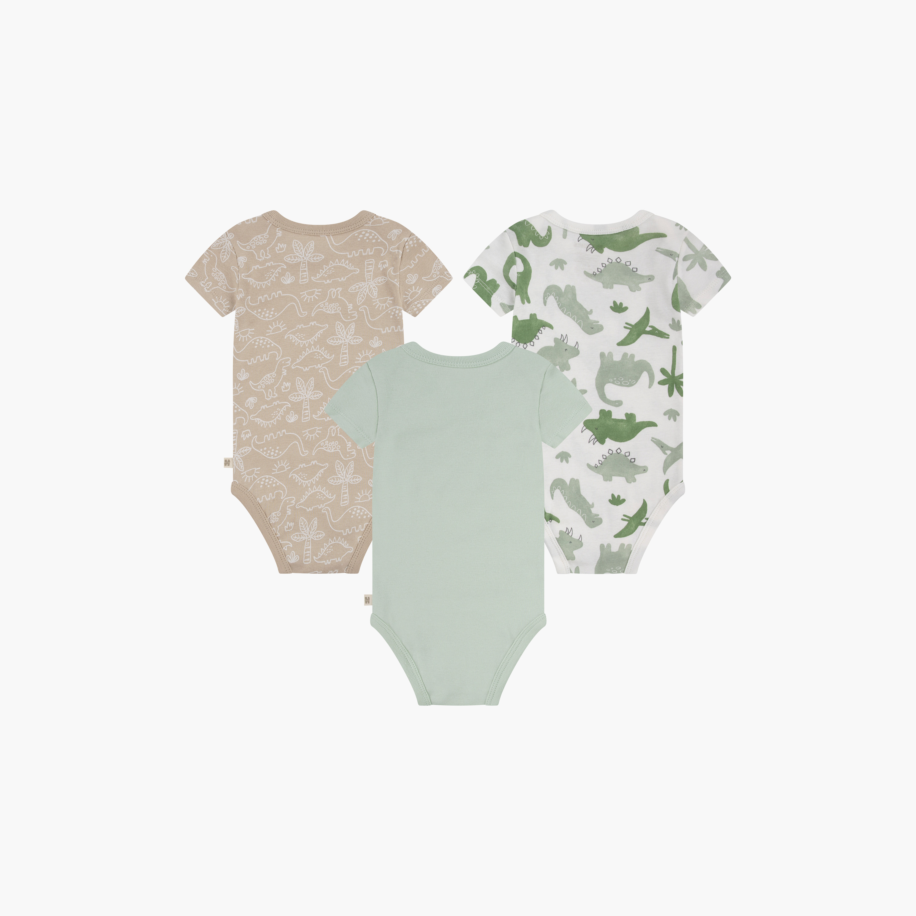 أطقم بودي سوت بطبعات، بأكمام قصيرة، 3 قطع من هاجيز-baby-girls-clothing-bodysuits-image-2