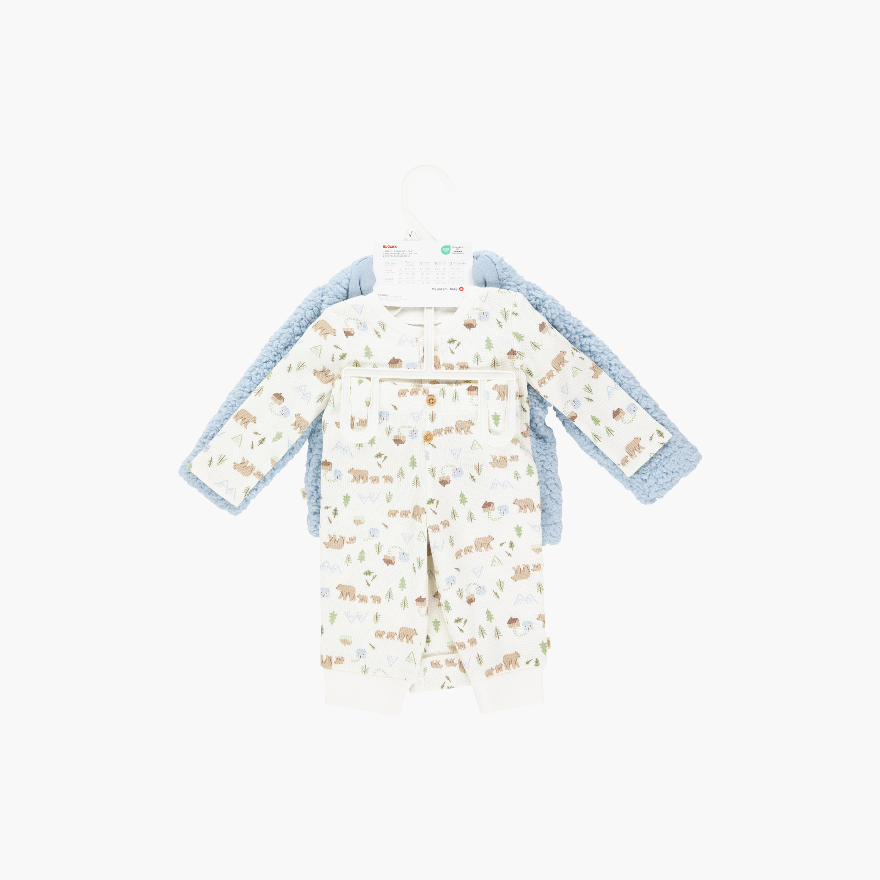 طقم بودي سوت بطبعات، وسترة مع بنطال ركض، 3 قطع من هاجيز-baby-girls-clothing-setsandcoords-image-11