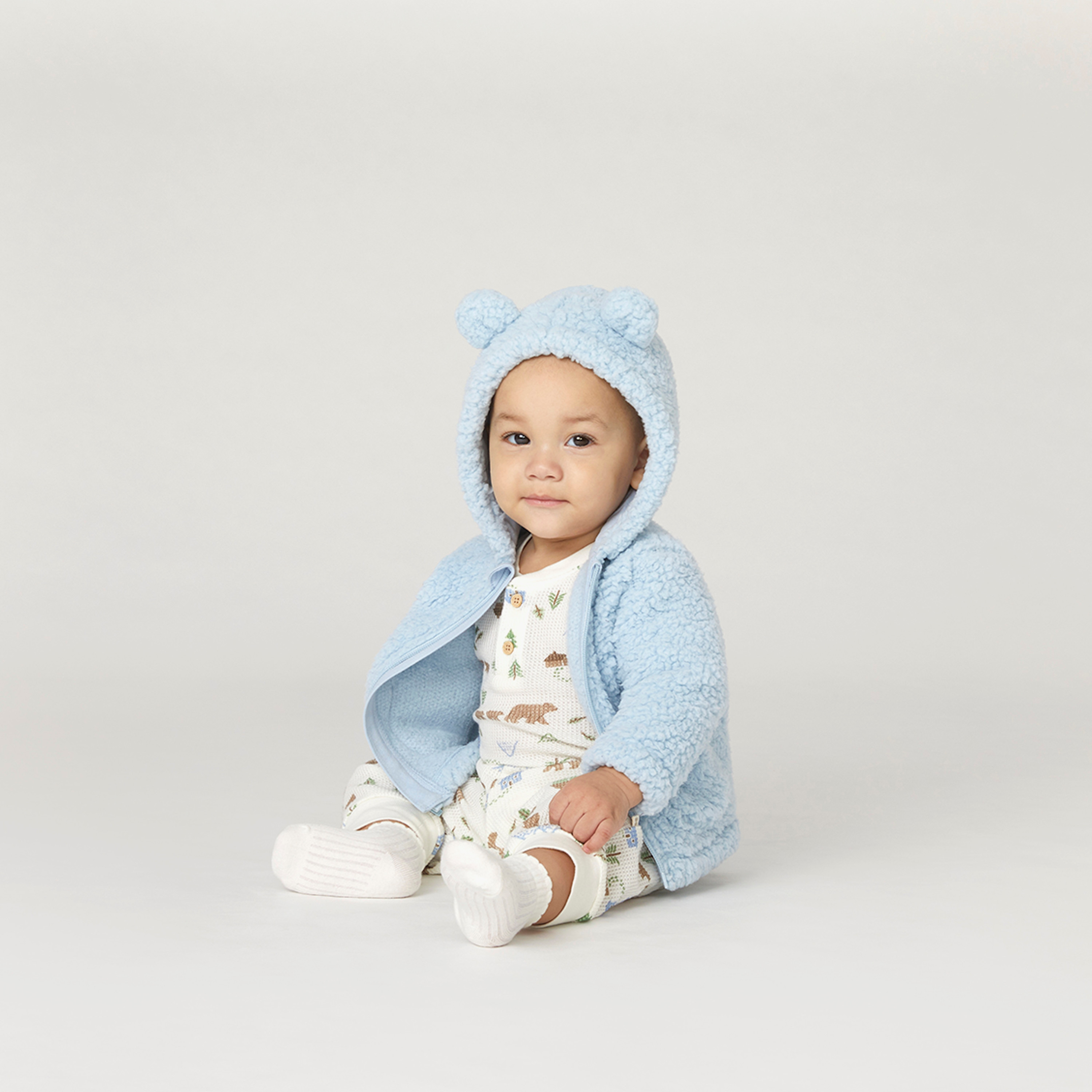 Huggies 3-Piece Printed Bodysuit, Jacket with Joggers-baby-girls-clothing-setsandcoords-image-7