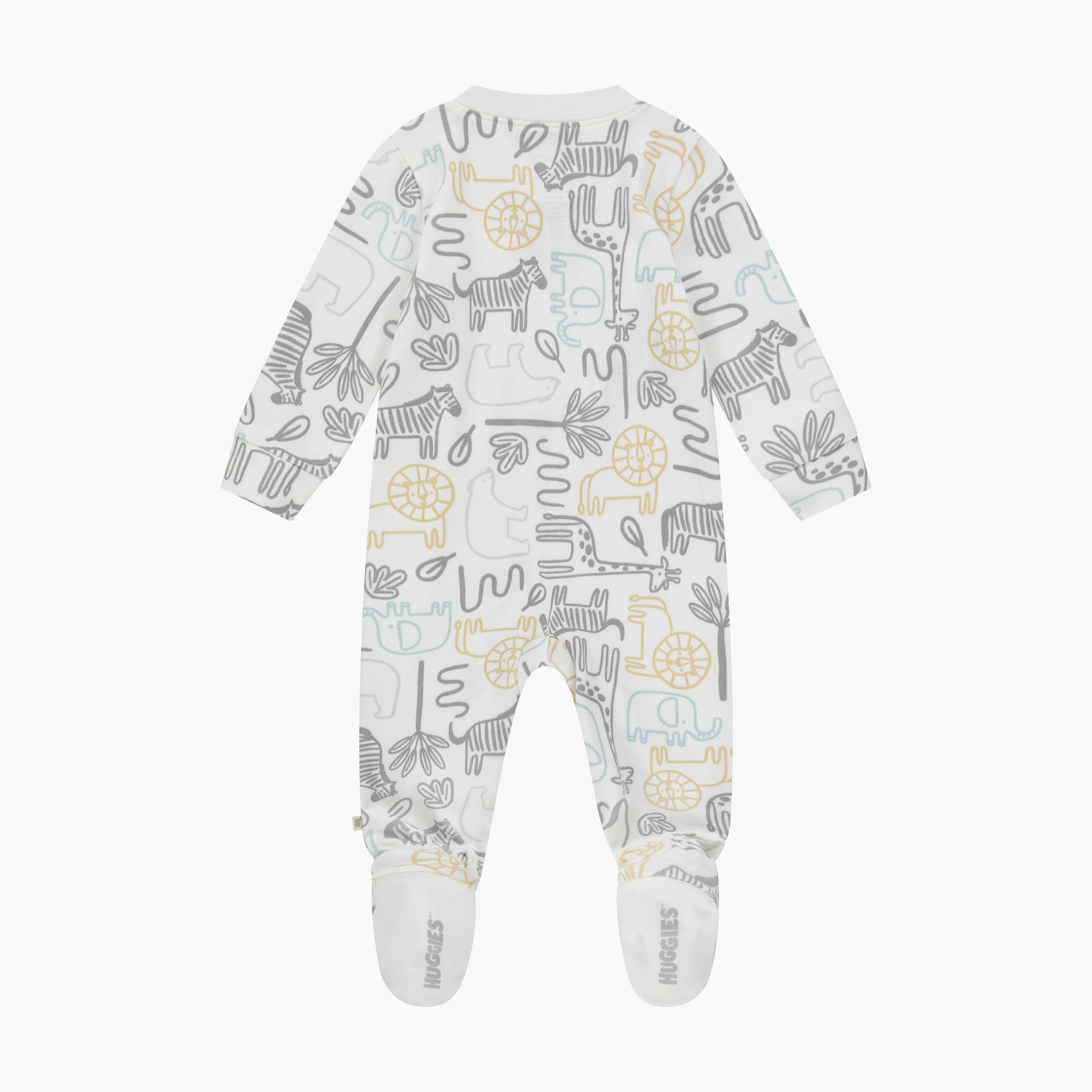Huggies Printed Long Sleeves Bodysuit-baby-girls-clothing-bodysuits-image-2