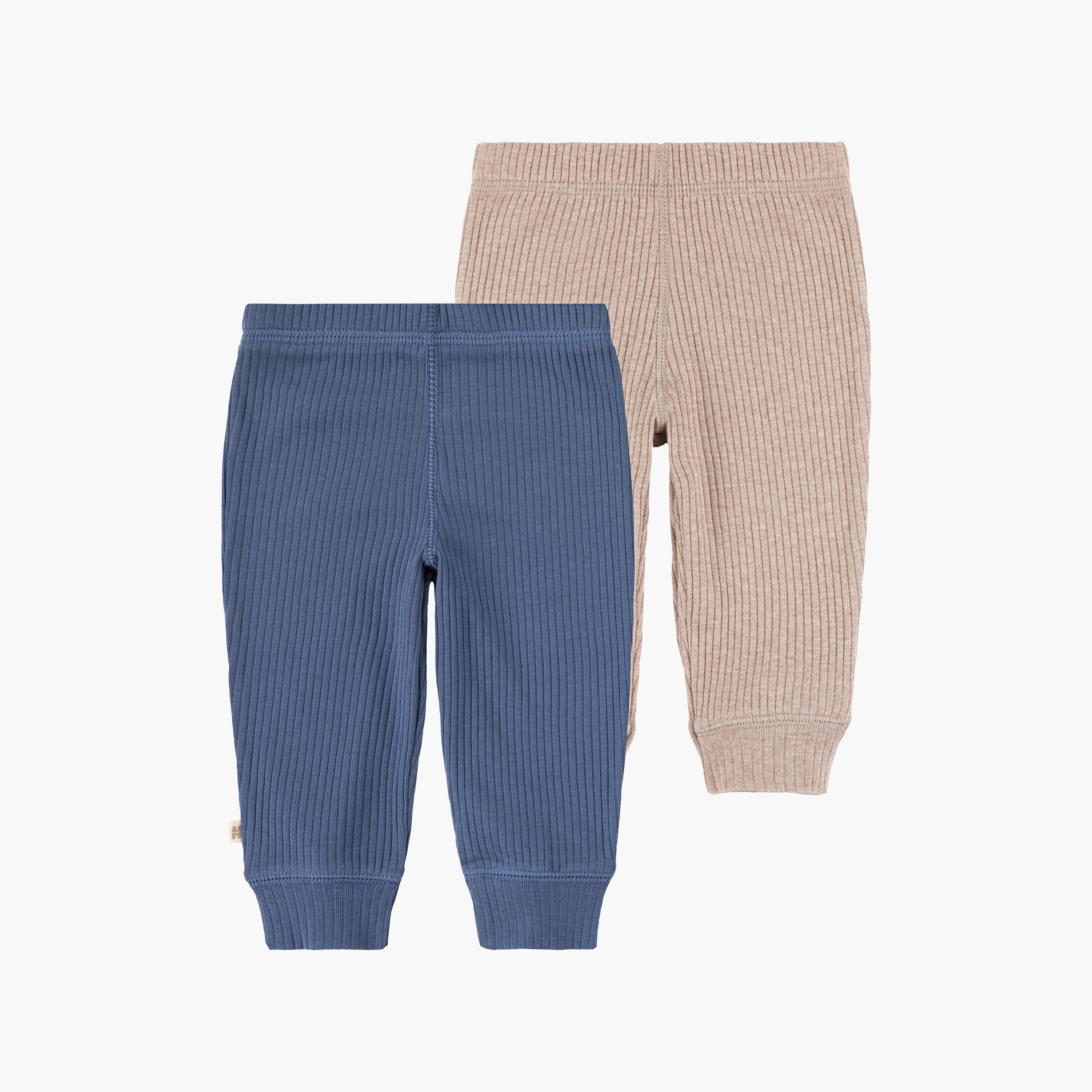 Huggies 2-Piece Solid Elasticated Joggers-baby-girls-clothing-bottoms-joggersandtrackpants-image-4