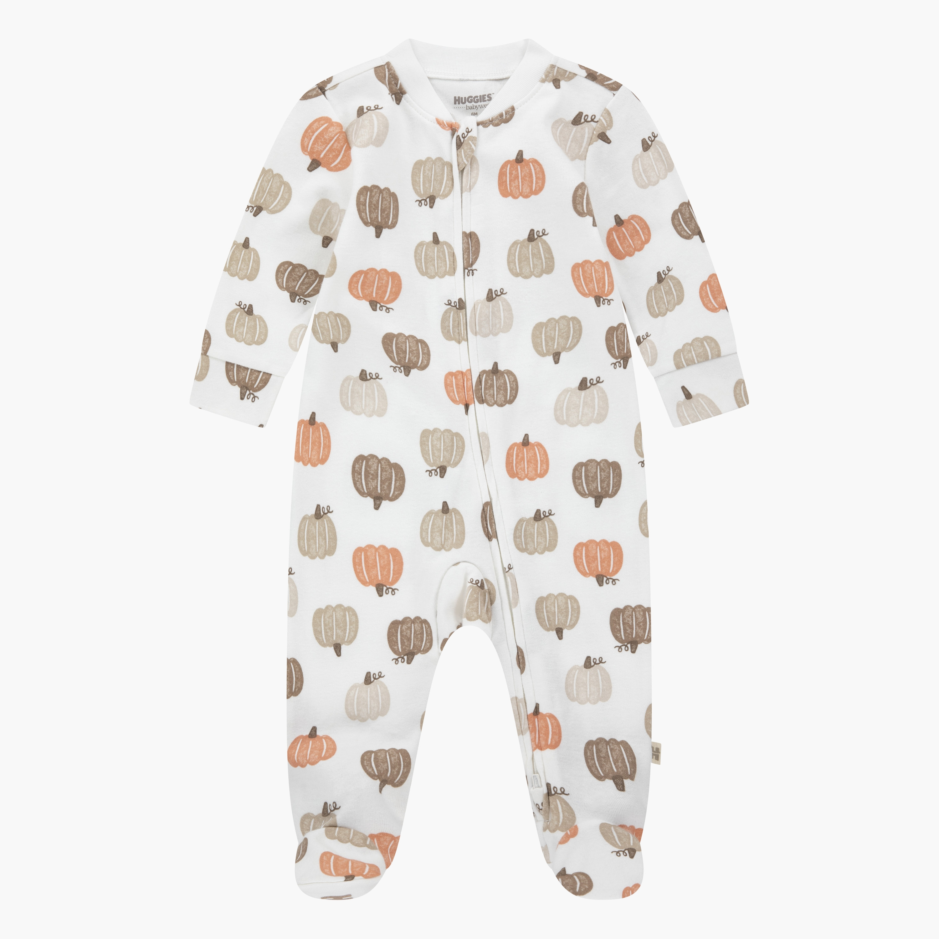 Huggies Printed Long Sleeves Sleepsuit-baby-boys-clothing-nightwear-sleepsuits-image-1