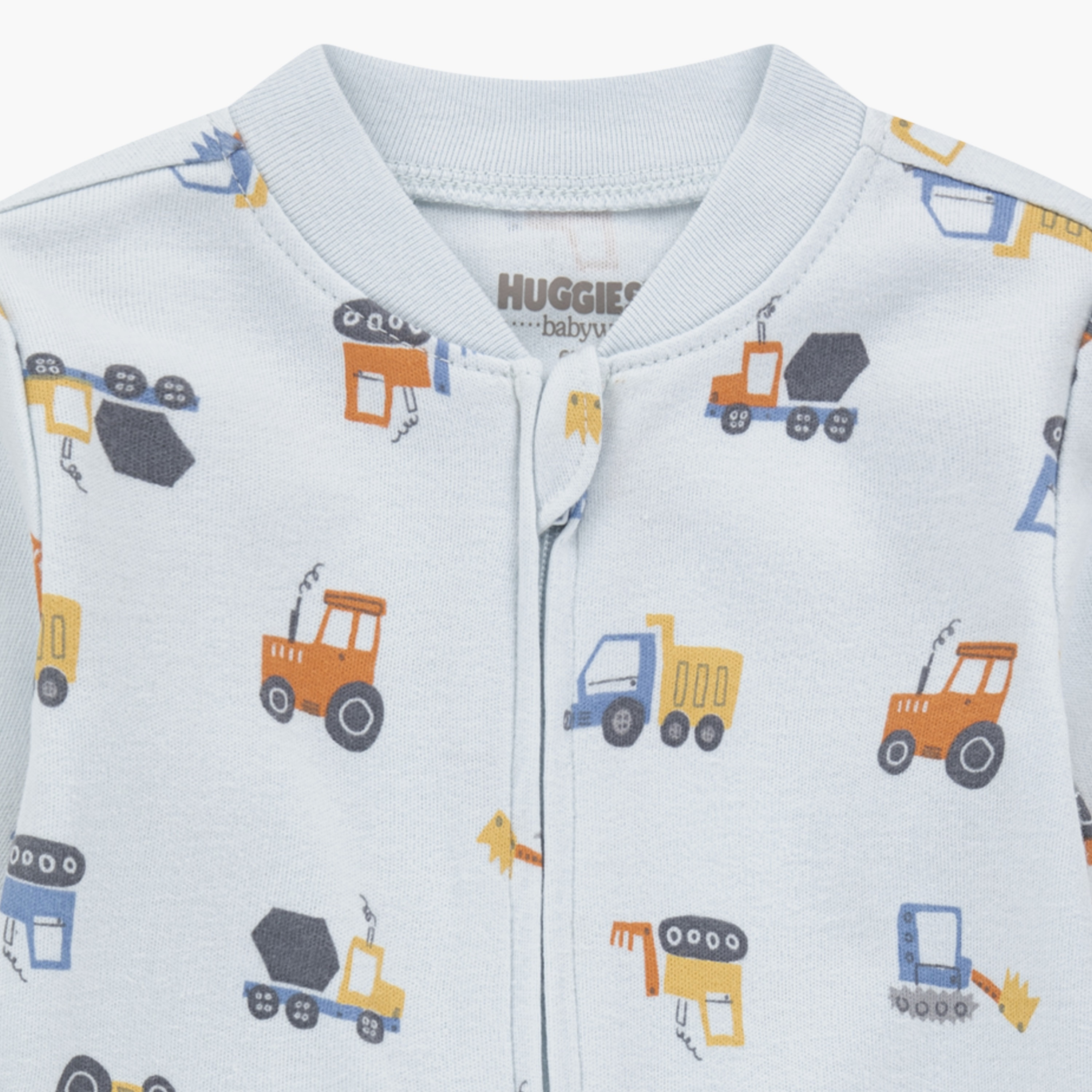 Huggies Printed Long Sleeves Sleepsuit-baby-boys-clothing-nightwear-sleepsuits-image-5