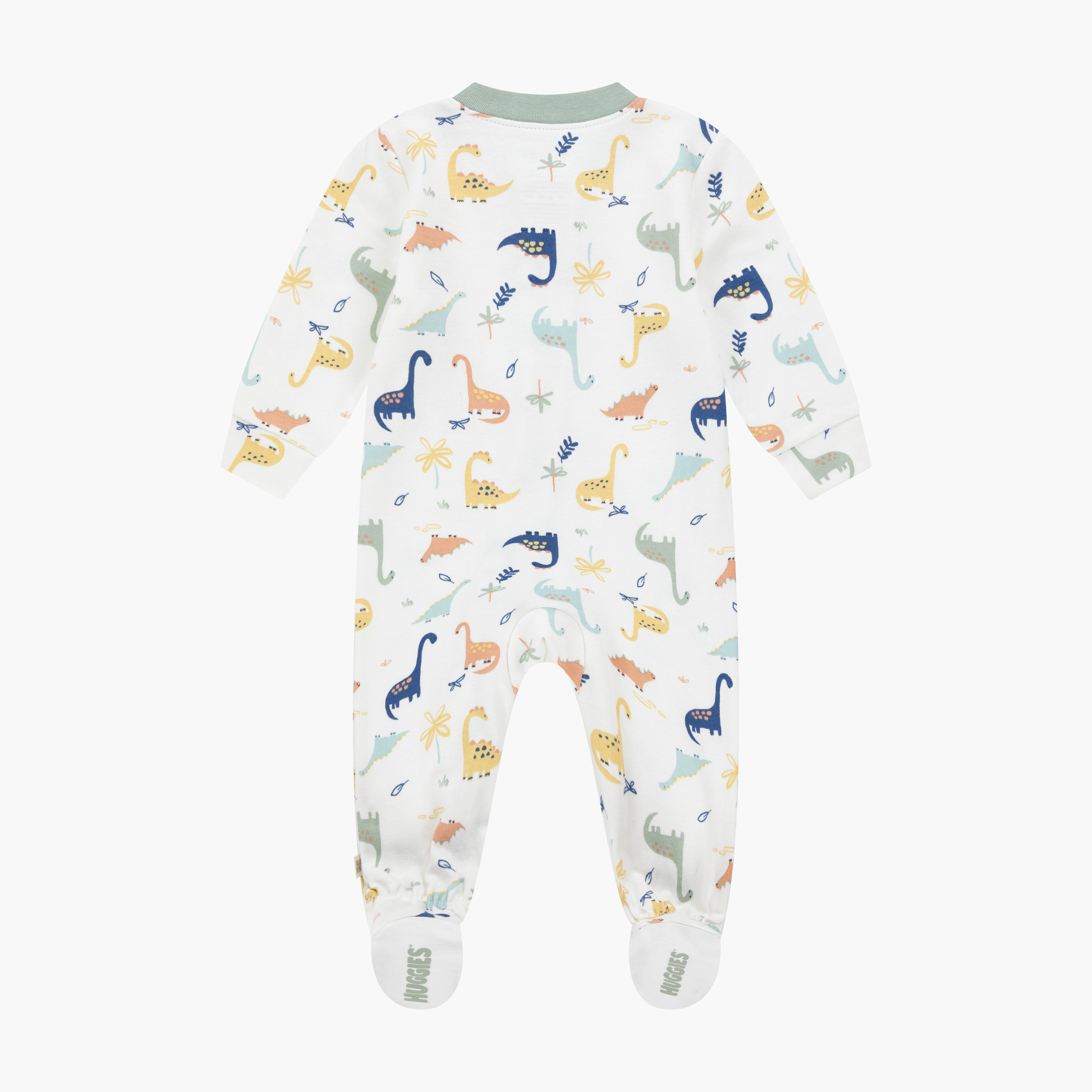 Huggies Printed Long Sleeves Sleepsuit-baby-boys-clothing-nightwear-sleepsuits-image-2