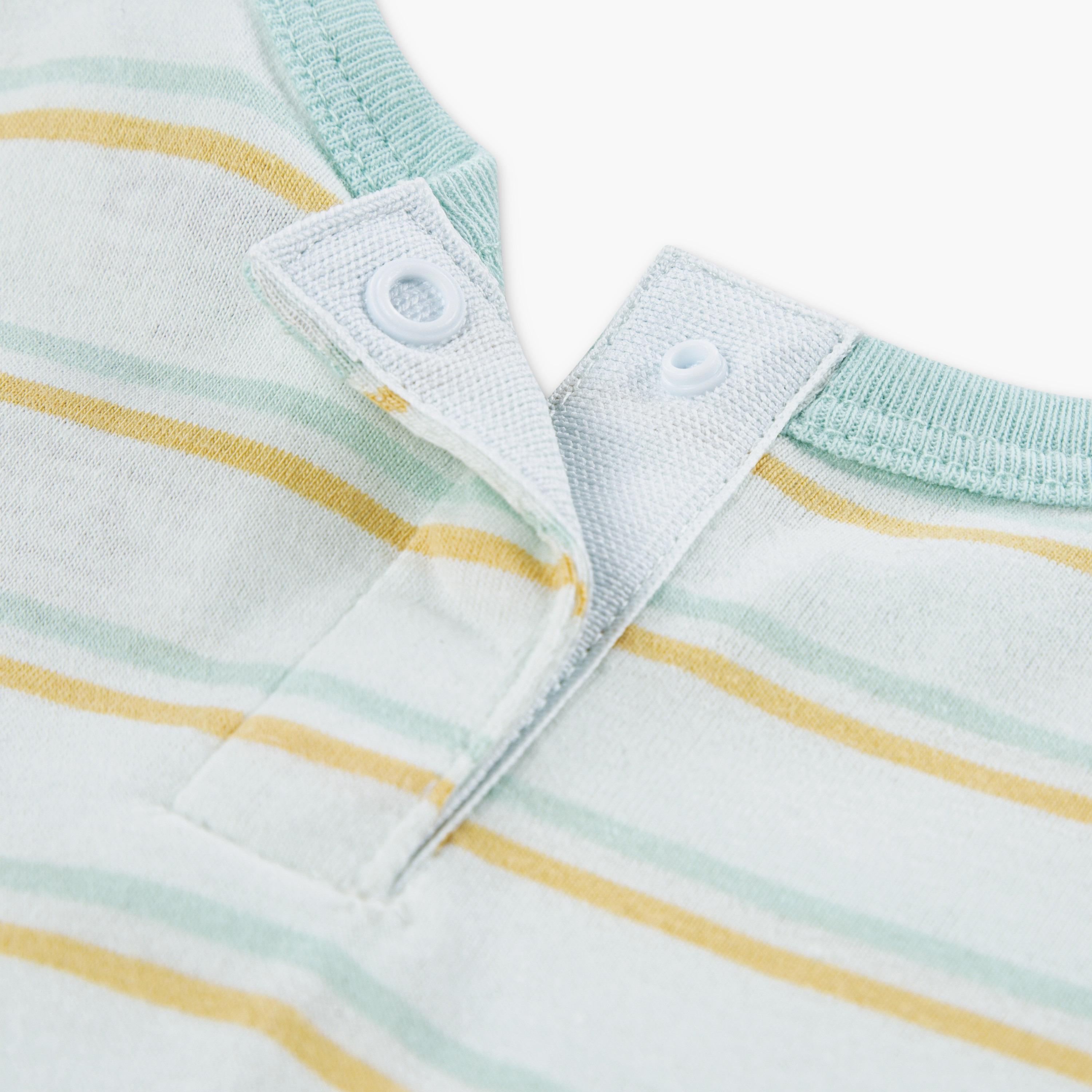 أطقم رومبر بأكمام قصيرة وبطبعات زهور، من هاجيز-baby-boys-clothing-rompers-image-3