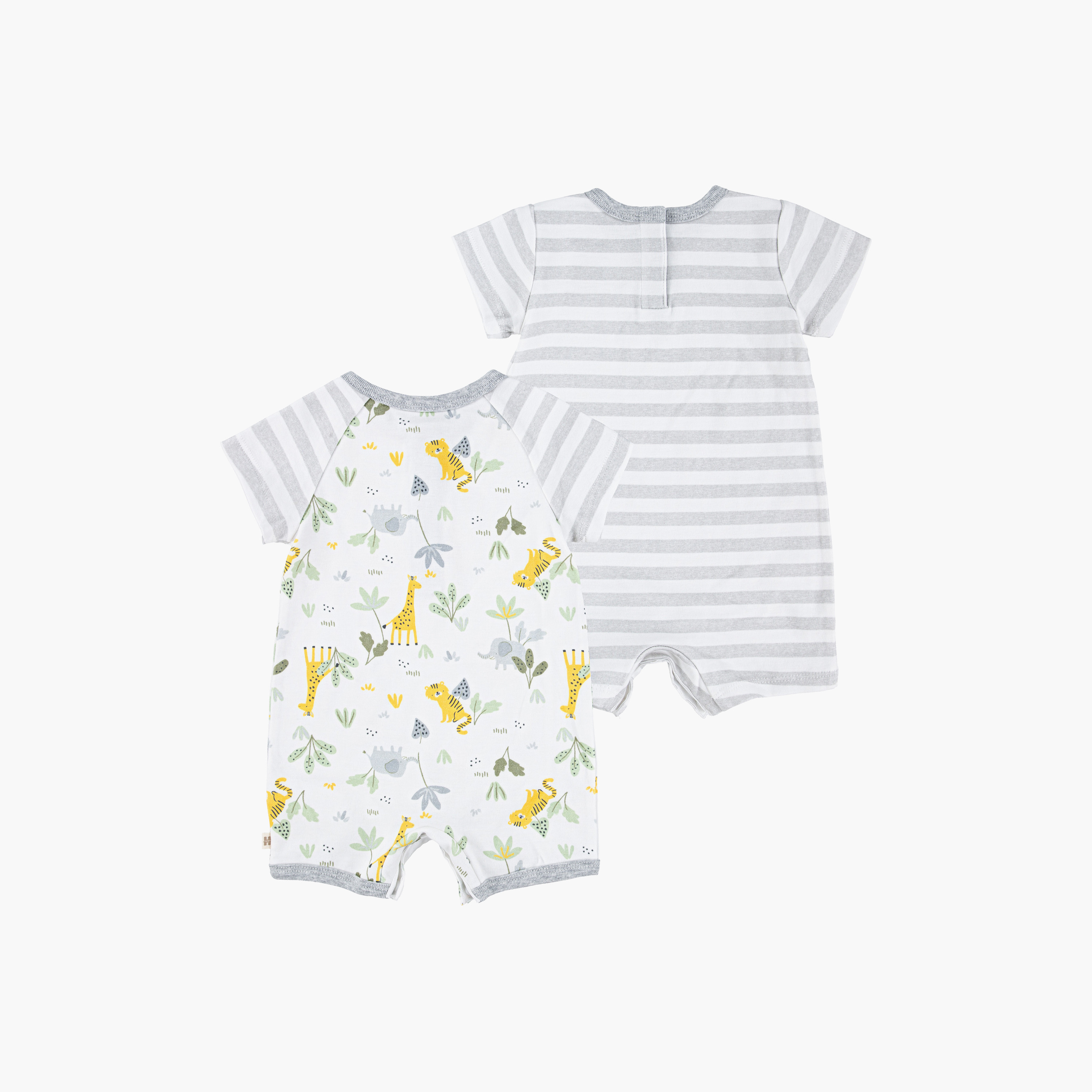 أطقم رومبر بأكمام قصيرة وبطبعات، من هاجيز-baby-boys-clothing-rompers-image-2