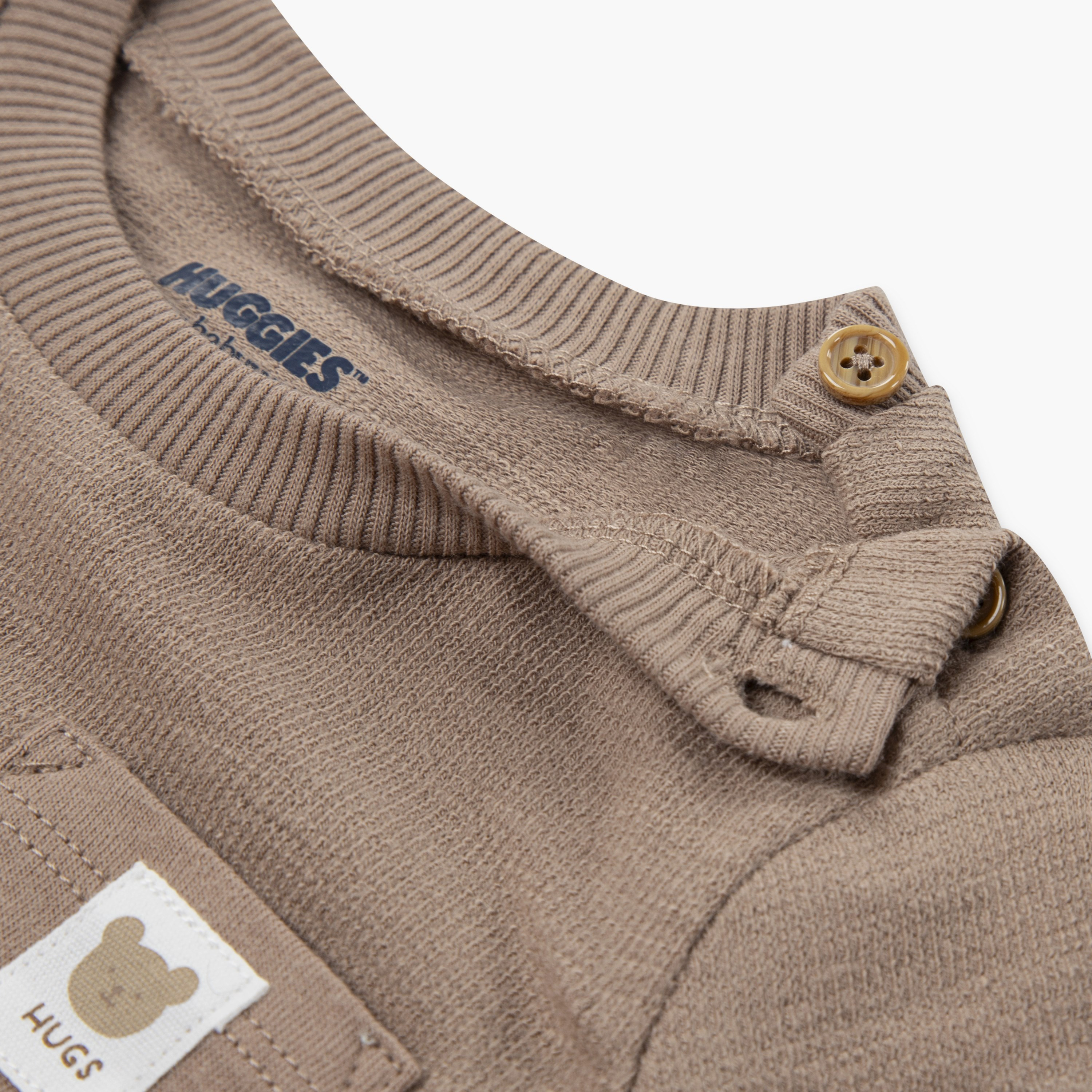 تي شيرت سادة بأكمام قصيرة مع شورت من هاجيز-baby-boys-clothing-setsandcoords-image-4
