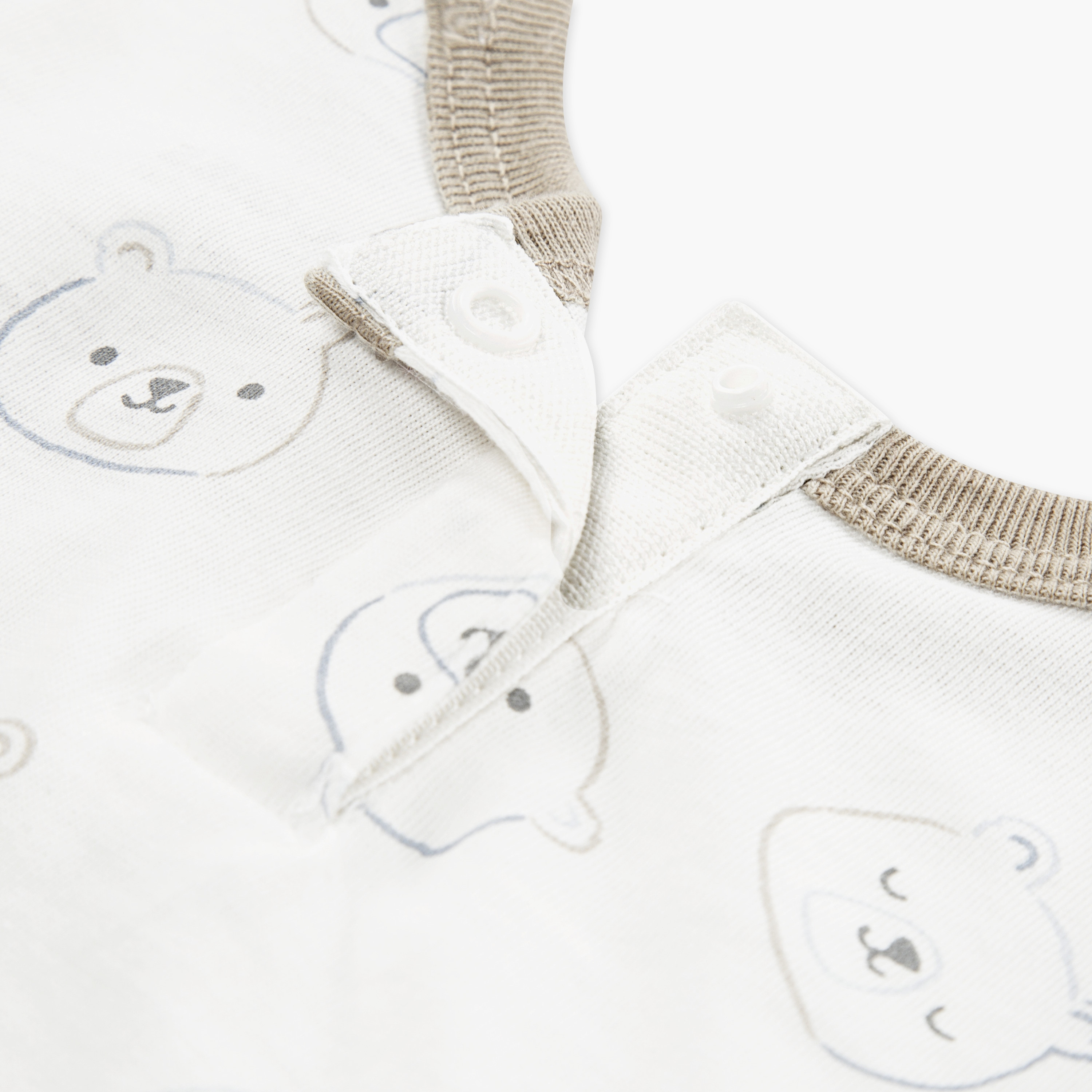 Huggies Printed Short Sleeves Dungaree with T-Shirt-baby-boys-clothing-setsandcoords-image-5