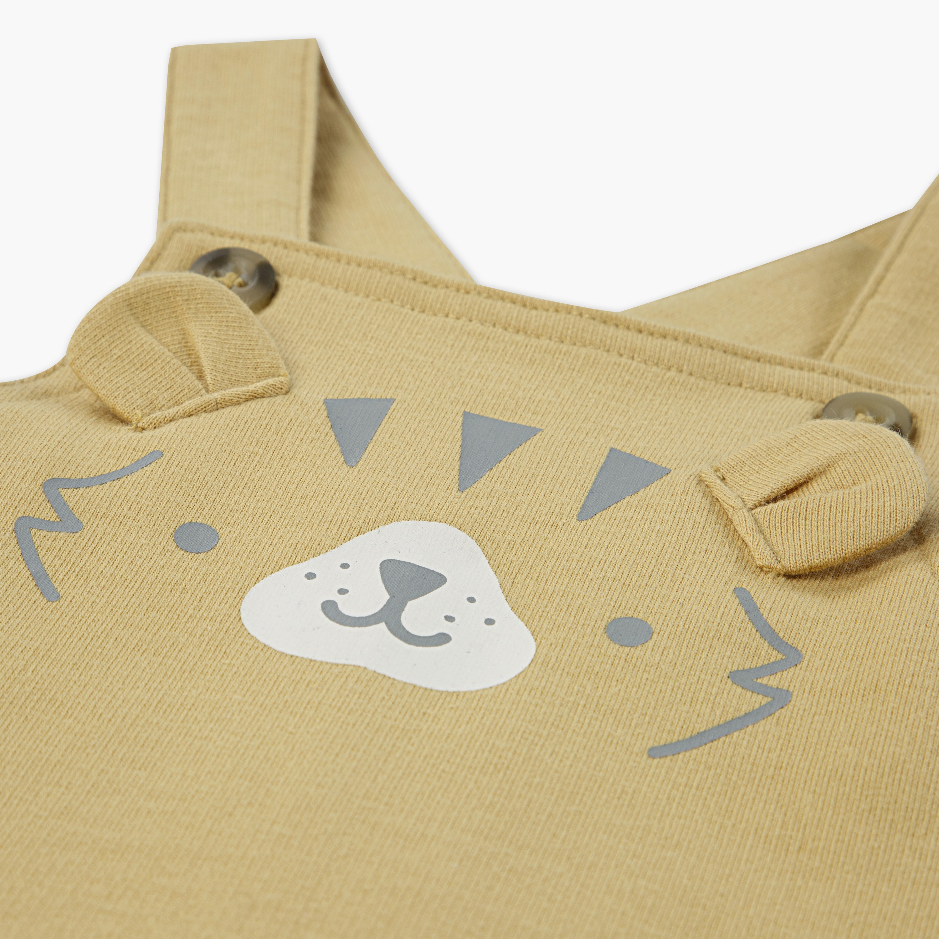 دنغري بأكمام قصيرة وبطبعات مع تي شيرت من هاجيز-baby-boys-clothing-setsandcoords-image-4