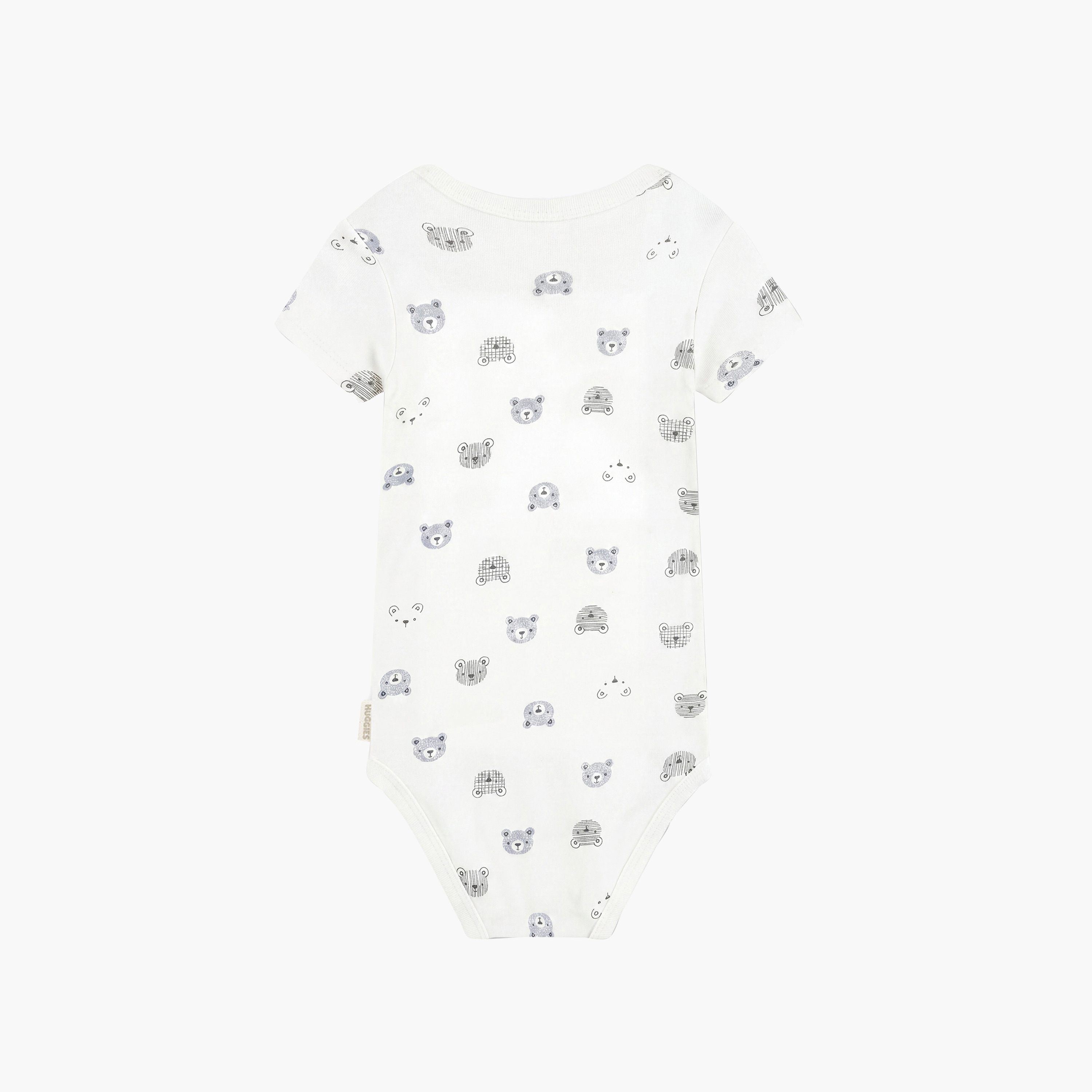 Huggies 2-Piece Short Sleeves Embroidered Bodysuits with Cap-baby-boys-clothing-bodysuits-image-6