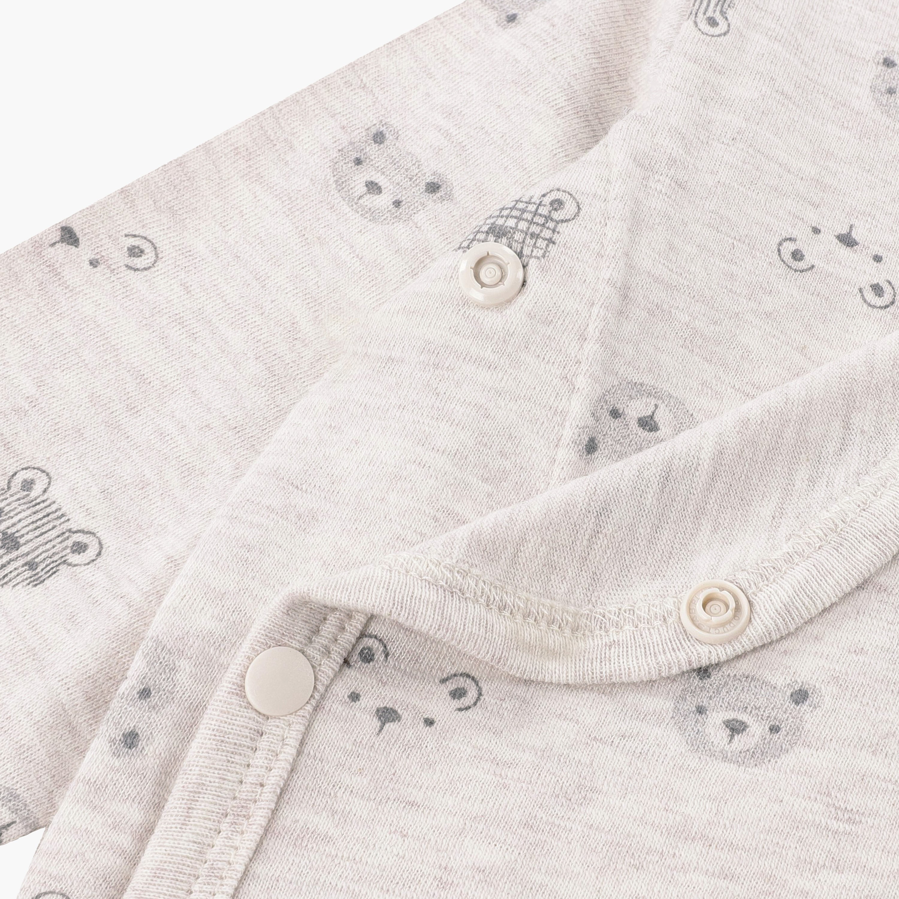 طقم توب وبنطلون مطبوع مع قبعة بأكمام طويلة من هجيز-boys-clothing-setsandcoords-image-7