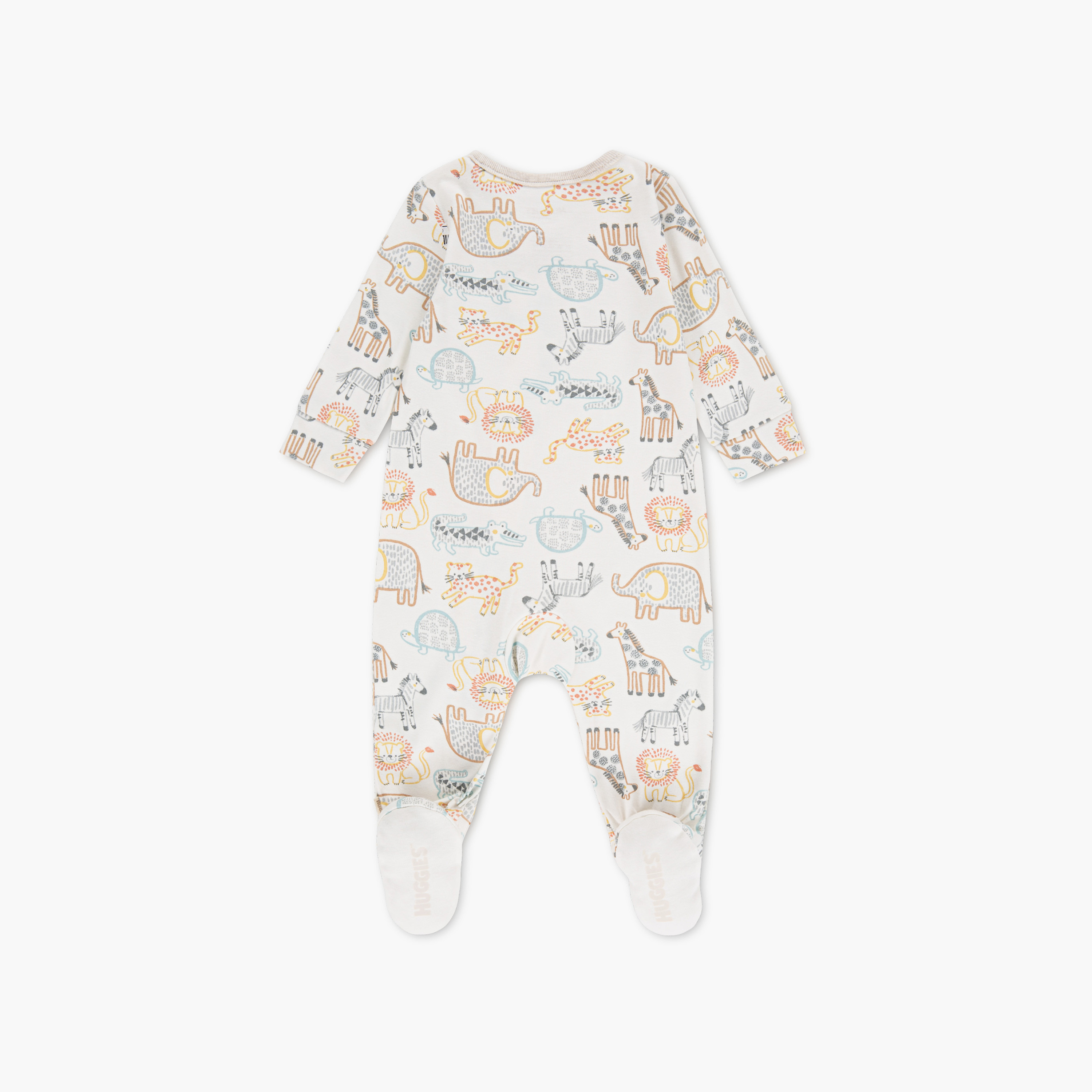 Huggies Long Sleeves Animals Printed Sleepsuit-baby-boys-clothing-nightwear-sleepsuits-image-2