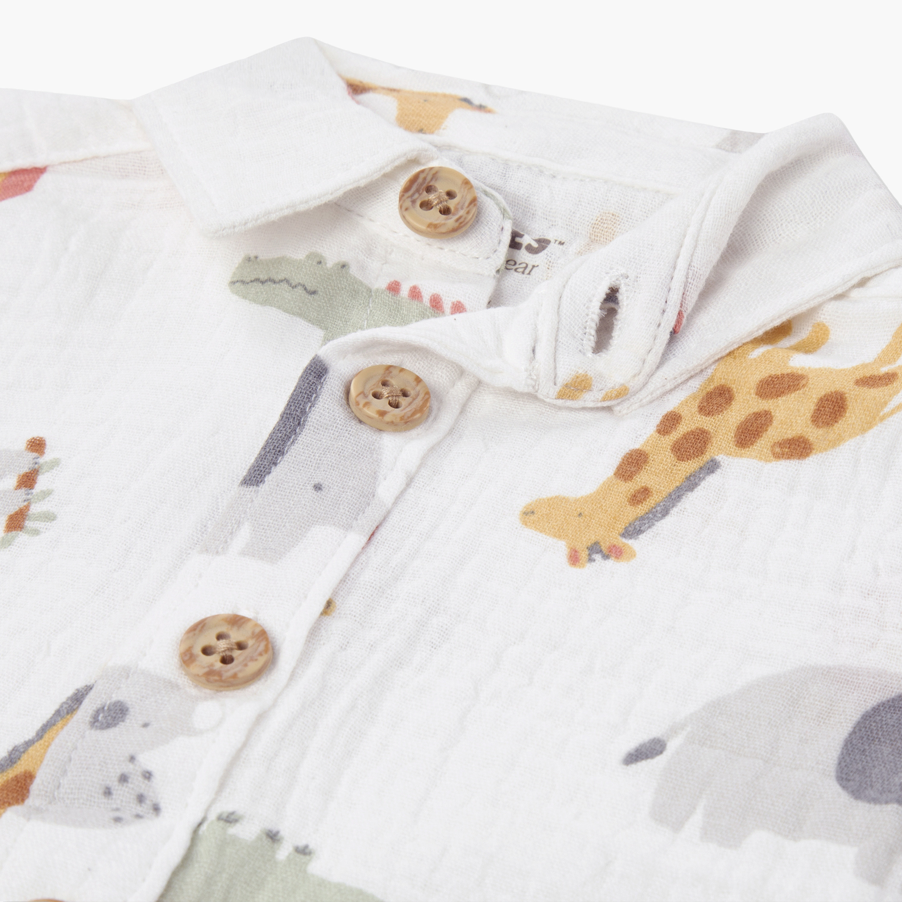 طقم قميص مطبوع وشورت مع قبعة بأكمام قصيرة من هجيز-baby-boys-clothing-setsandcoords-image-7