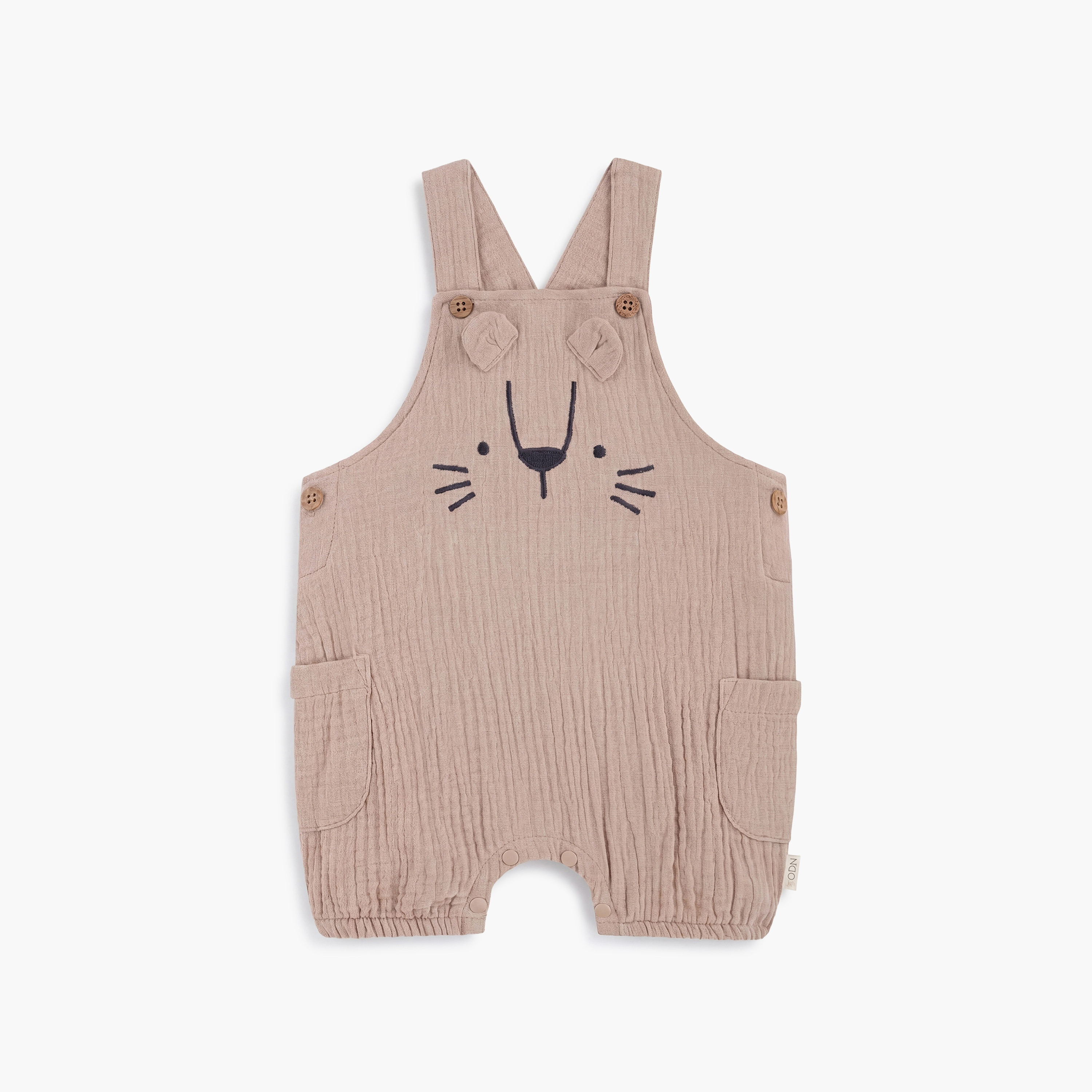 Huggies Short Sleeves Printed T-Shirt & Dungaree Set-baby-boys-clothing-setsandcoords-image-5