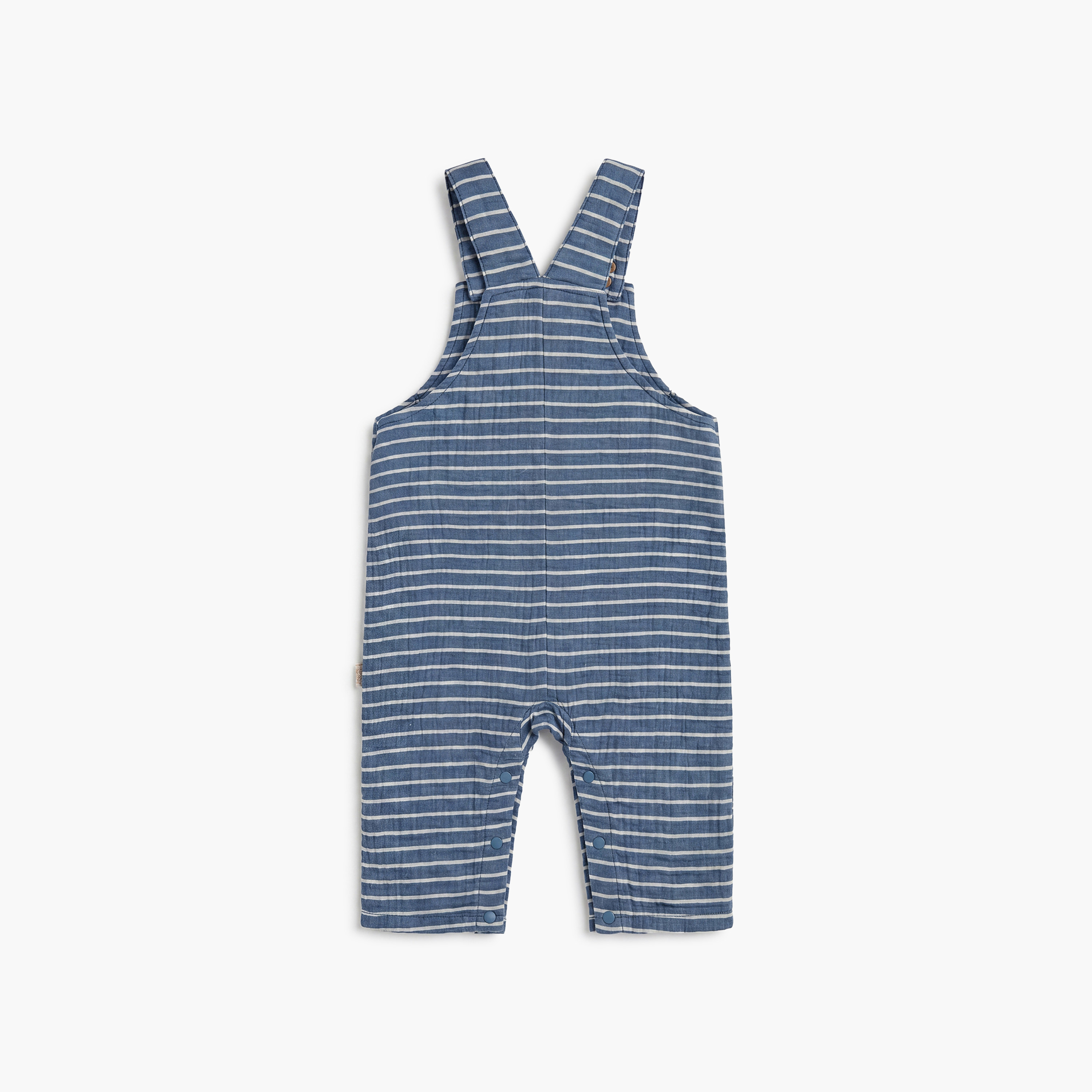 طقم تيشيرت مخطط وسالوبيت (دنغري) بأكمام قصيرة من هجيز-baby-boys-clothing-setsandcoords-image-5