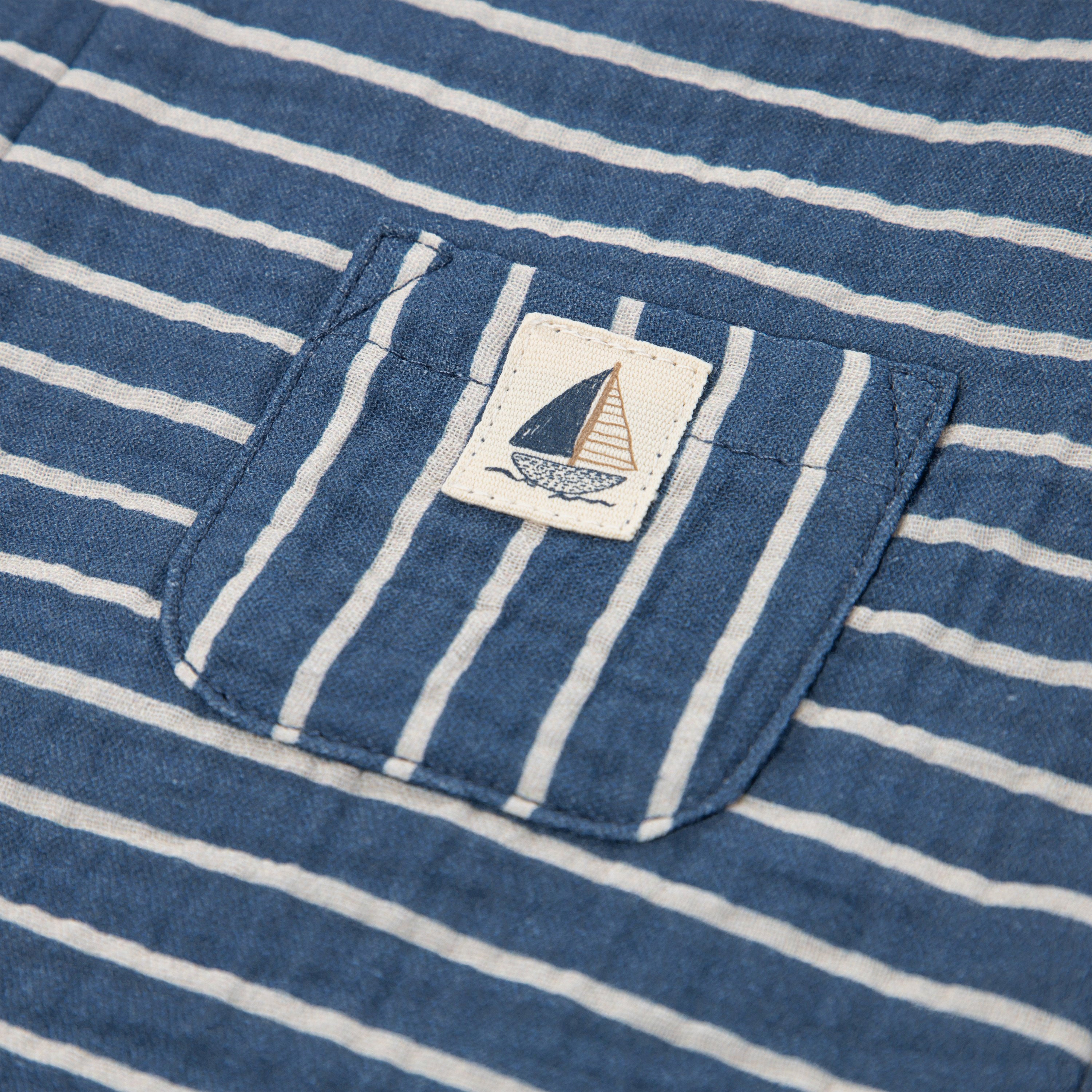 Huggies Short Sleeves Striped T-Shirt & Dungaree Set-baby-boys-clothing-setsandcoords-image-9