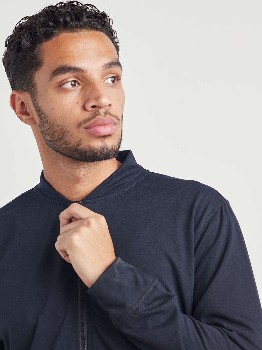 Color Block Full Sleeves Sweatshirt with Front Zip Closure-men-winterwear-hoodiesandsweatshirts-image-5