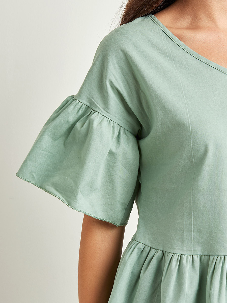 بلوزة بأربطة من الخلف من ستايلي-women-clothing-shirtsandblouses-blouses-image-4