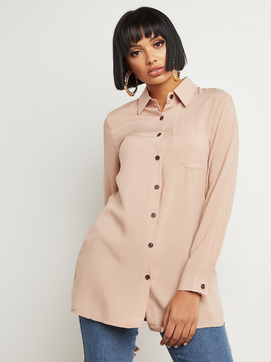 قميص بقصة طويلة من ستايلي-women-clothing-shirtsandblouses-blouses-image-3