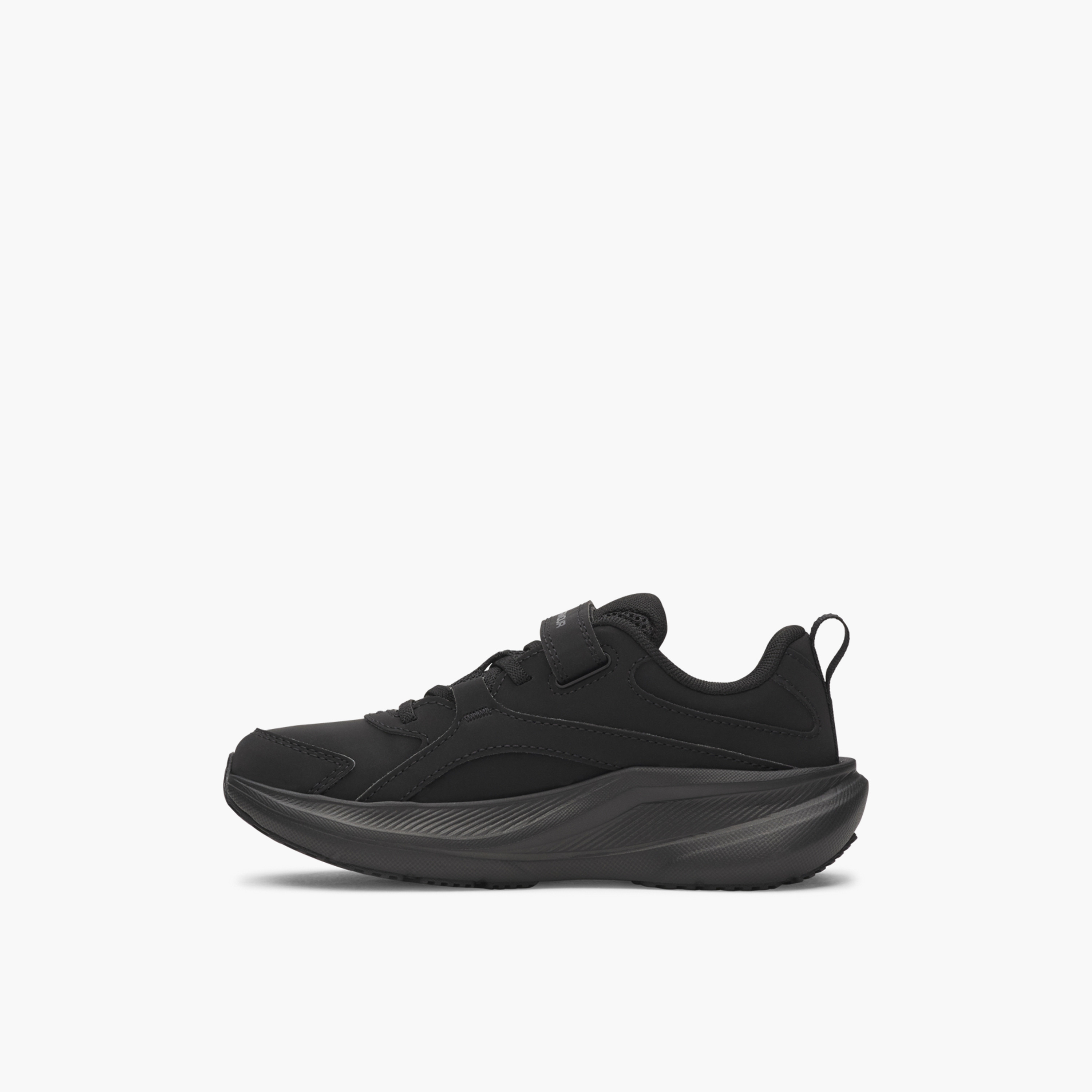 Under Armour Kids Assert 11 Hook & Loop Running Shoes | 6006920-sports-boys-shoes-image-3