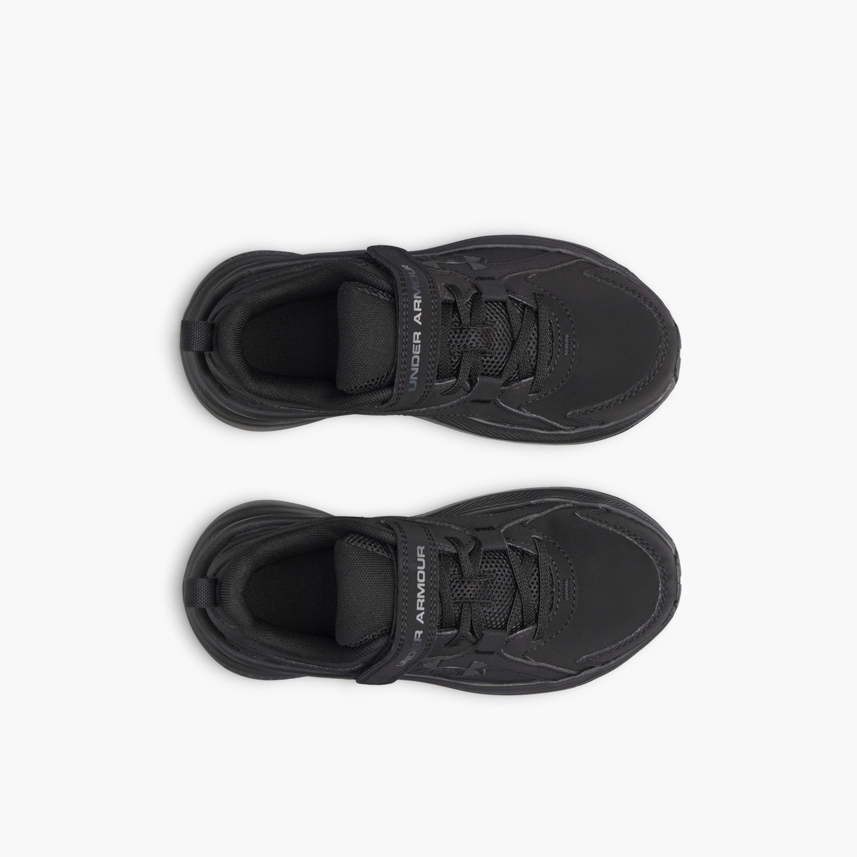 Under Armour Kids Assert 11 Hook & Loop Running Shoes | 6006920-sports-boys-shoes-image-4