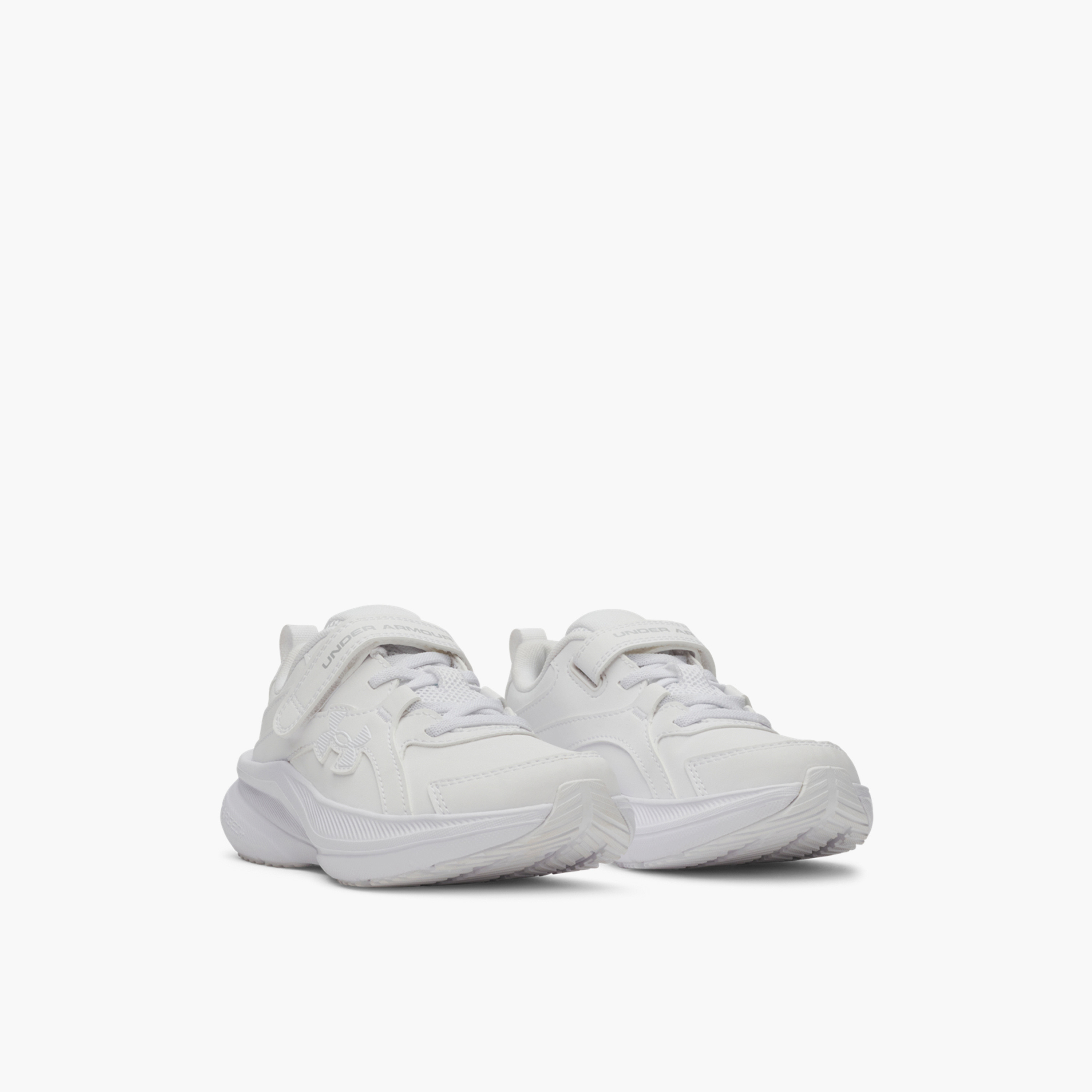 Under Armour Kids Assert 11 Hook & Loop Running Shoes | 6006920-sports-boys-shoes-image-1