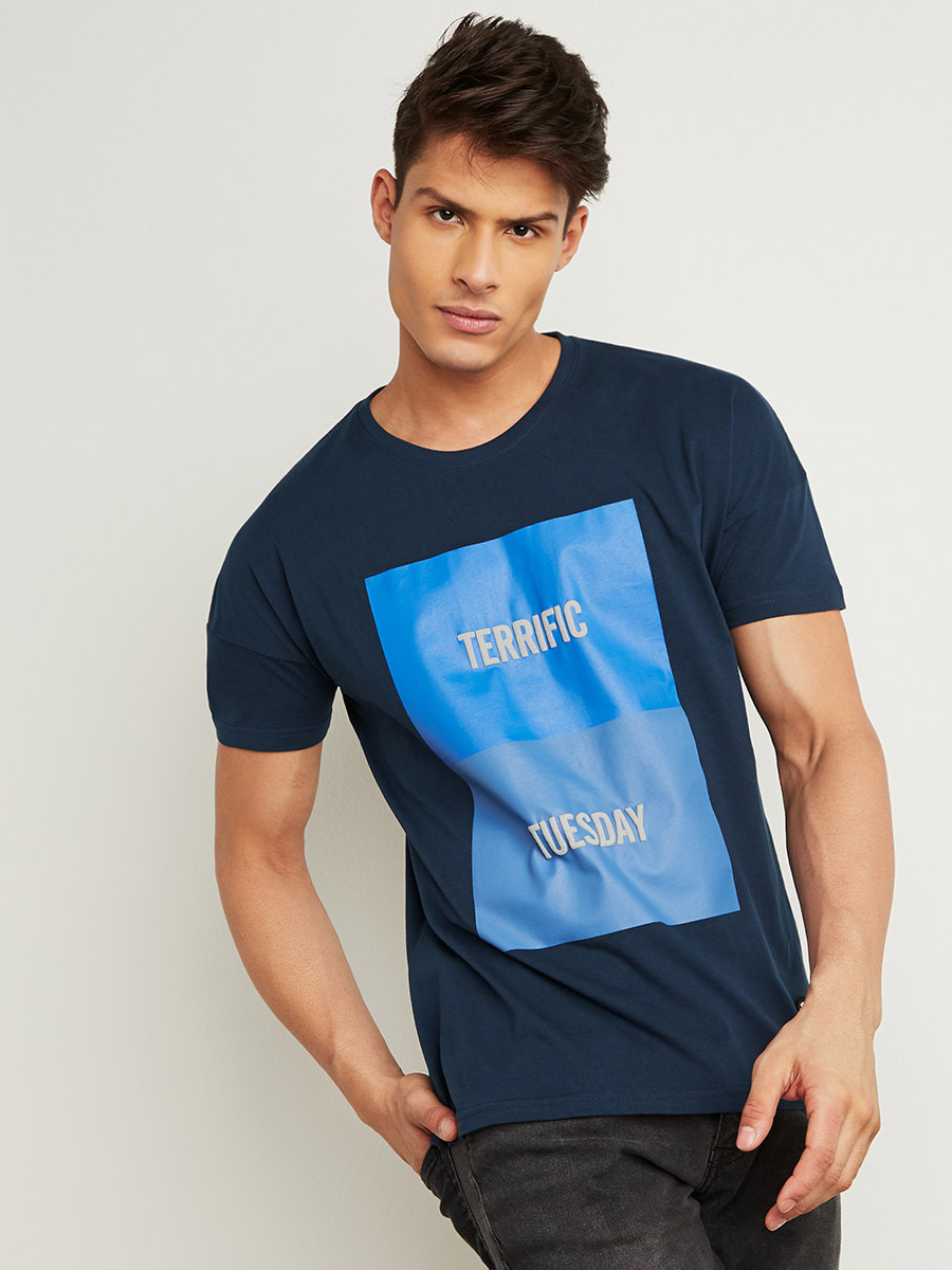 تيشيرت مطبوع بقصة واسعة من ستايلي-men-clothing-tshirtsandpolos-tshirts-image-1