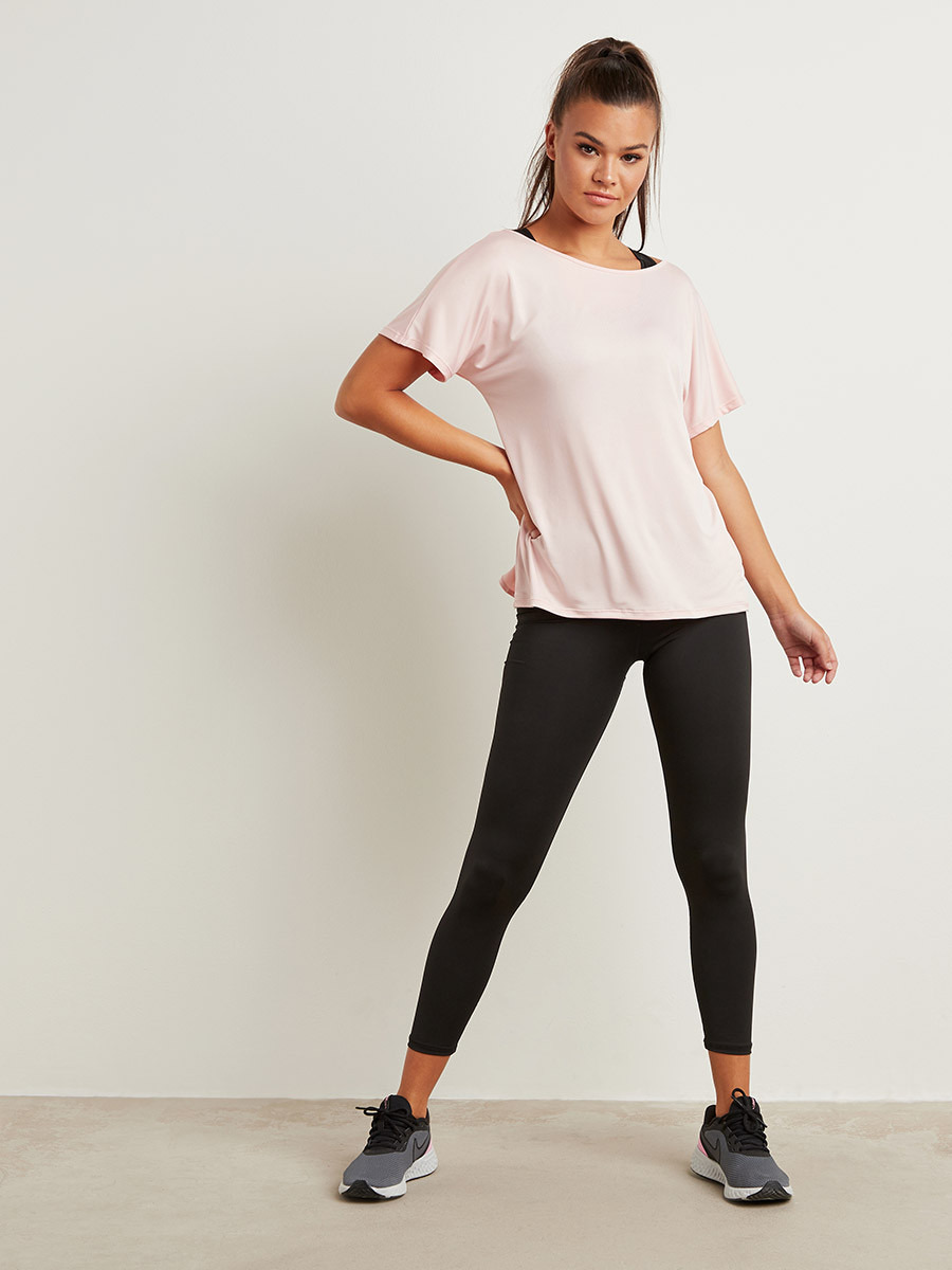 بلوزة يوجا بفتحة خلفية من ستايلي-sports-women-clothing-tshirtsandvests-image-2
