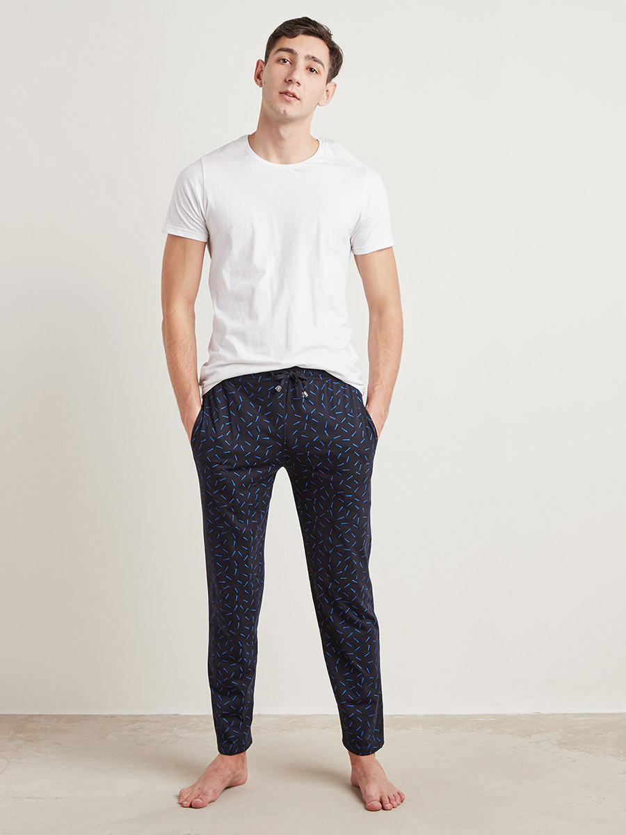 بنطلون بيجاما واسع ومطبوع من ستايلي-men-clothing-nightwear-pyjamaandshorts-image-2
