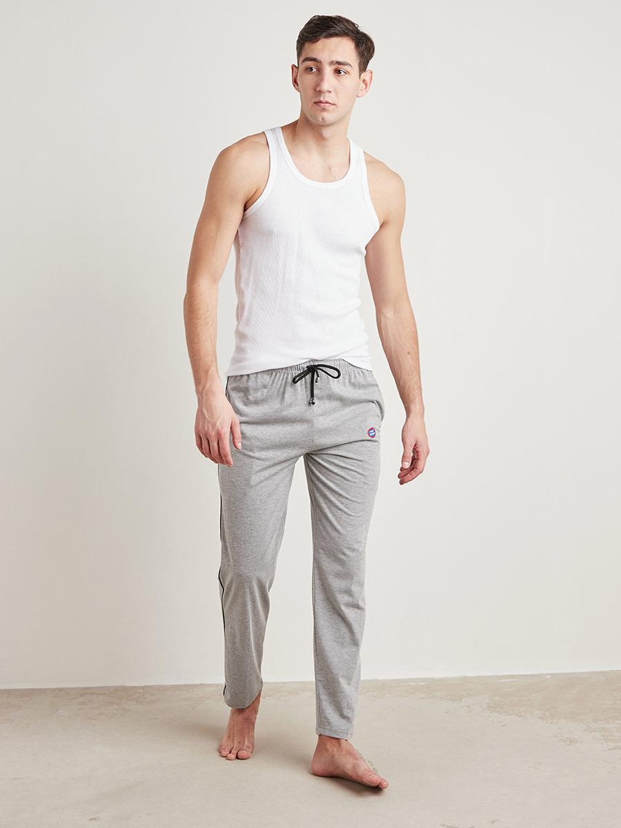 Styli Pack of 2 - Logo Embroidered Detail Straight Pyjama-men-clothing-nightwear-pyjamaandshorts-image-3