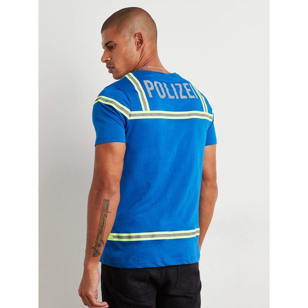Styli Police Reflector Tape Detail Long Sleeves T-shirt-men-clothing-tshirtsandpolos-tshirts-image-4