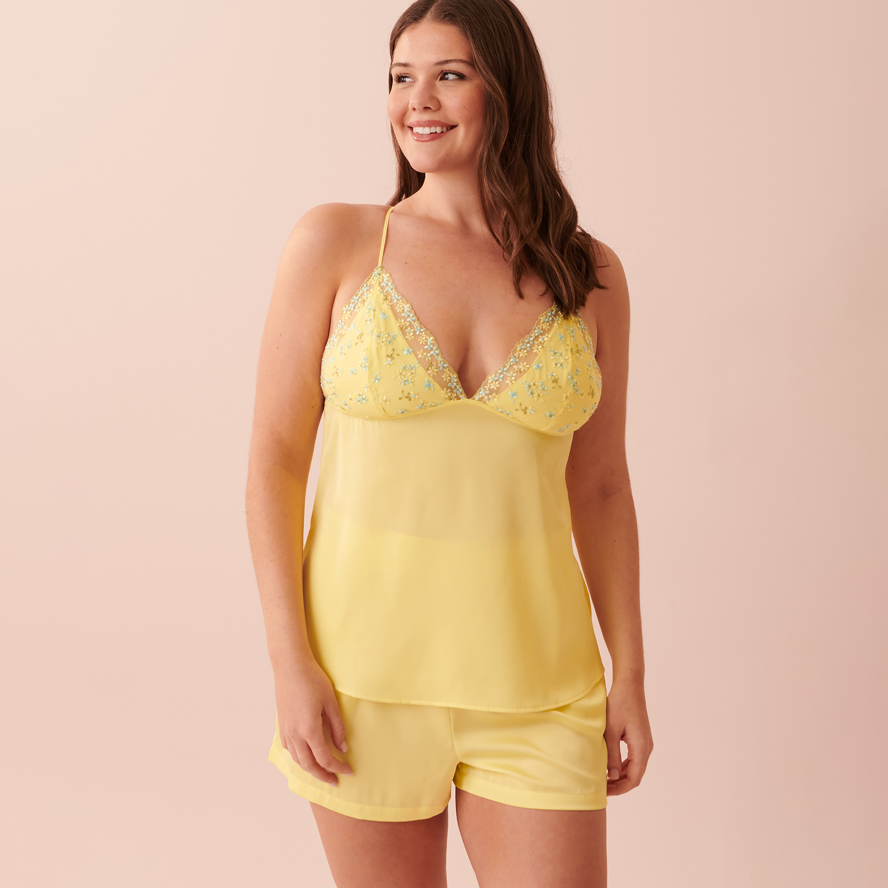 Yellow camisole clearance online