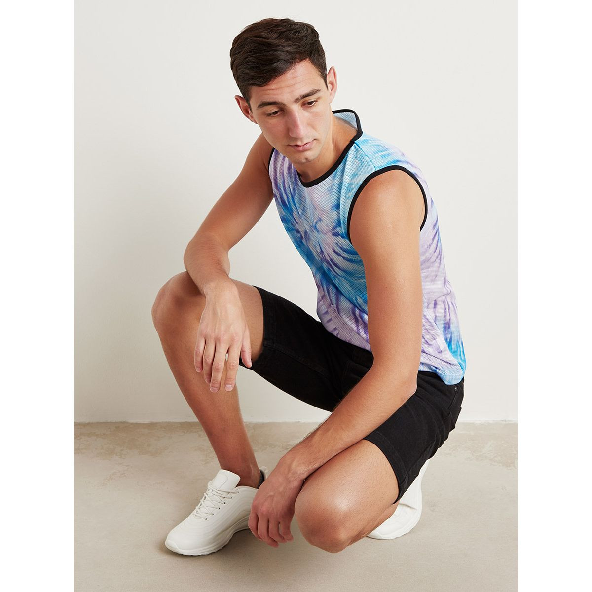 Styli Dyed Round Neck Slim Fit Tank-men-clothing-tshirtsandpolos-tshirts-image-1