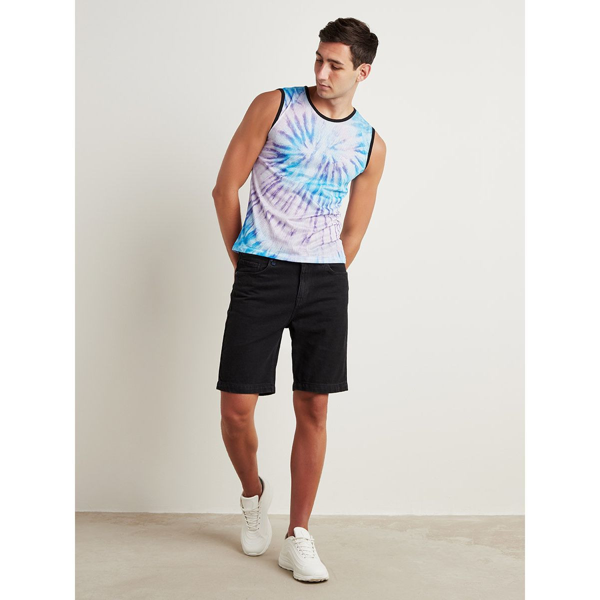 Styli Dyed Round Neck Slim Fit Tank-men-clothing-tshirtsandpolos-tshirts-image-3