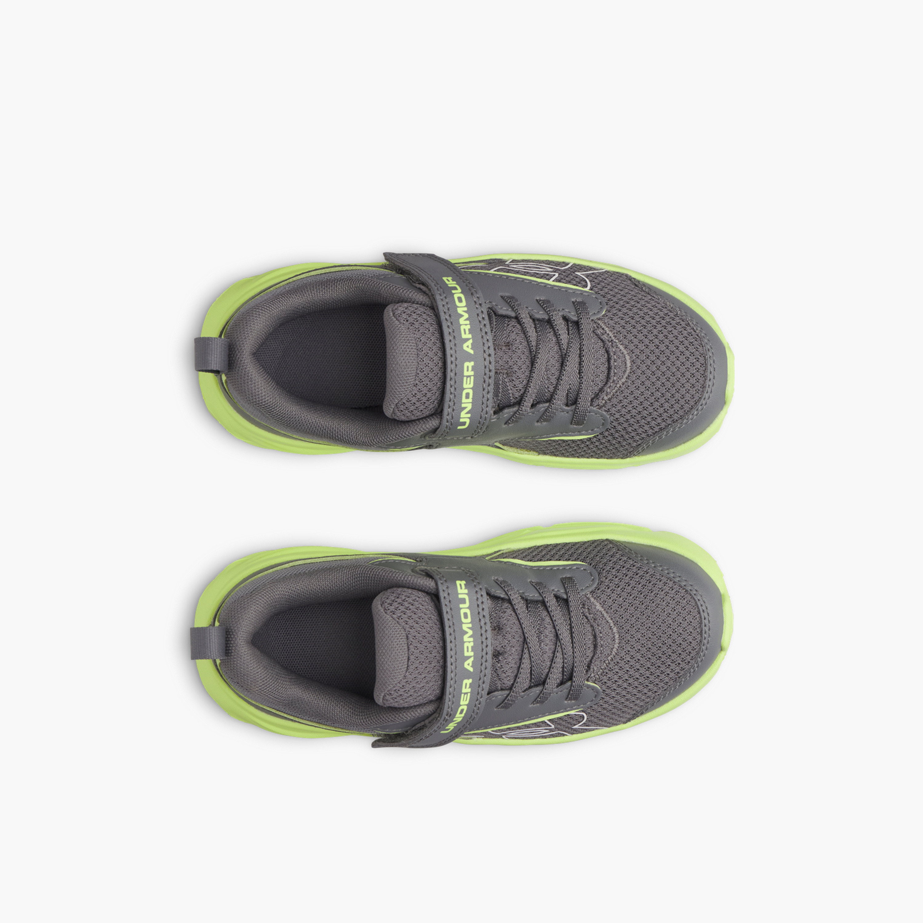 اندر آرمور - حذاء رياضي سيرج 5 للأولاد بشريط لاصق | 6010434-sports-boys-shoes-image-4