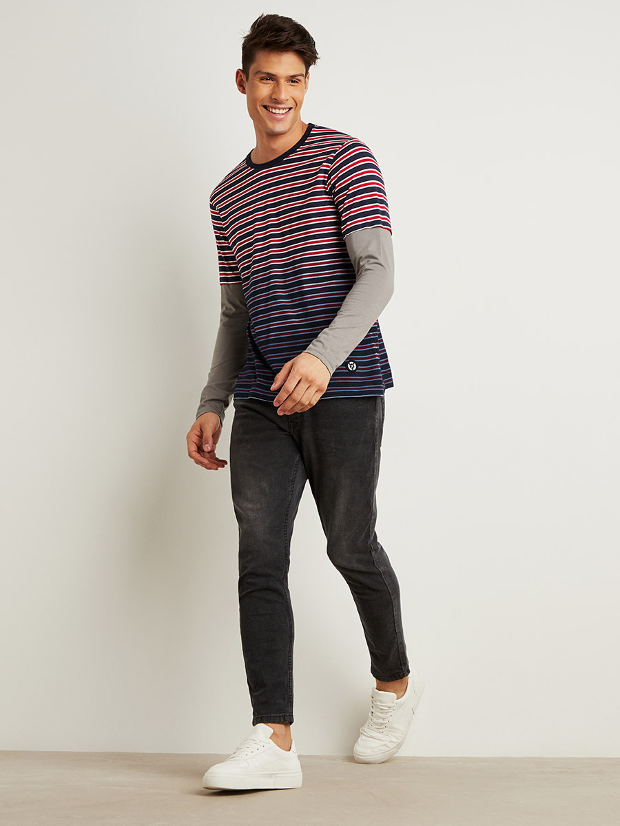 تيشيرت مخطط بأكمام طويلة-men-clothing-tshirtsandpolos-tshirts-image-4
