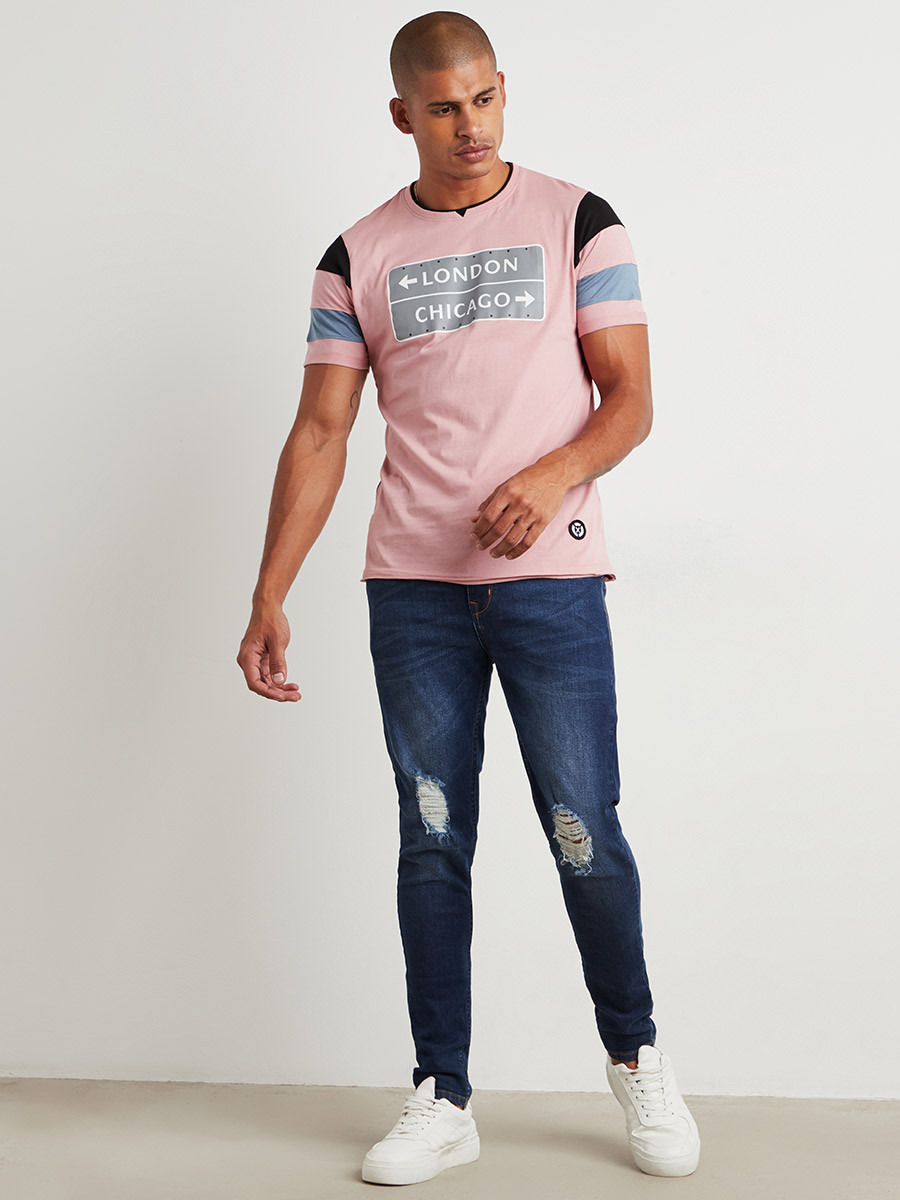 London Chicago Print Regular T-shirt-men-clothing-tshirtsandpolos-tshirts-image-2
