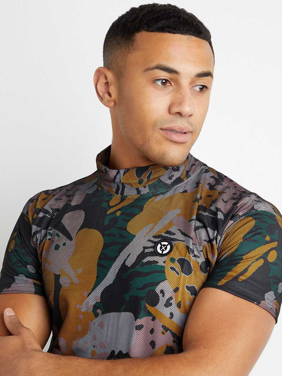 تيشيرت مطبوع بأكمام قصيرة-men-clothing-tshirtsandpolos-tshirts-image-4