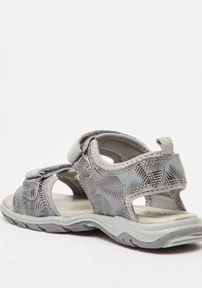Mister Duchini Printed Sandals with Hook and Loop Closure-Boy%27s Sandals-image-2