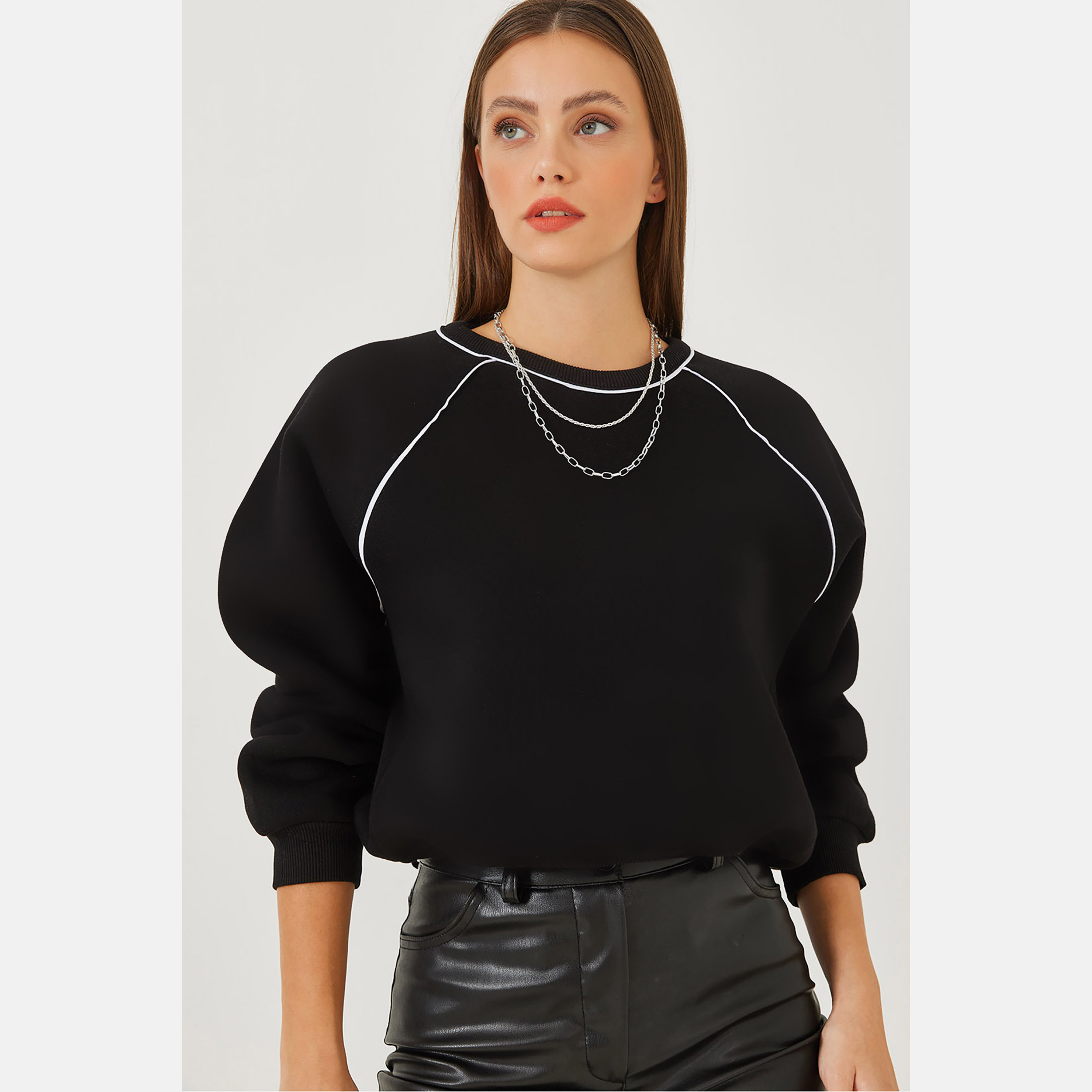Bianco Lucci Women's Sweatshirt-women-winterwear-hoodiesandsweatshirts-sweatshirts-image-1