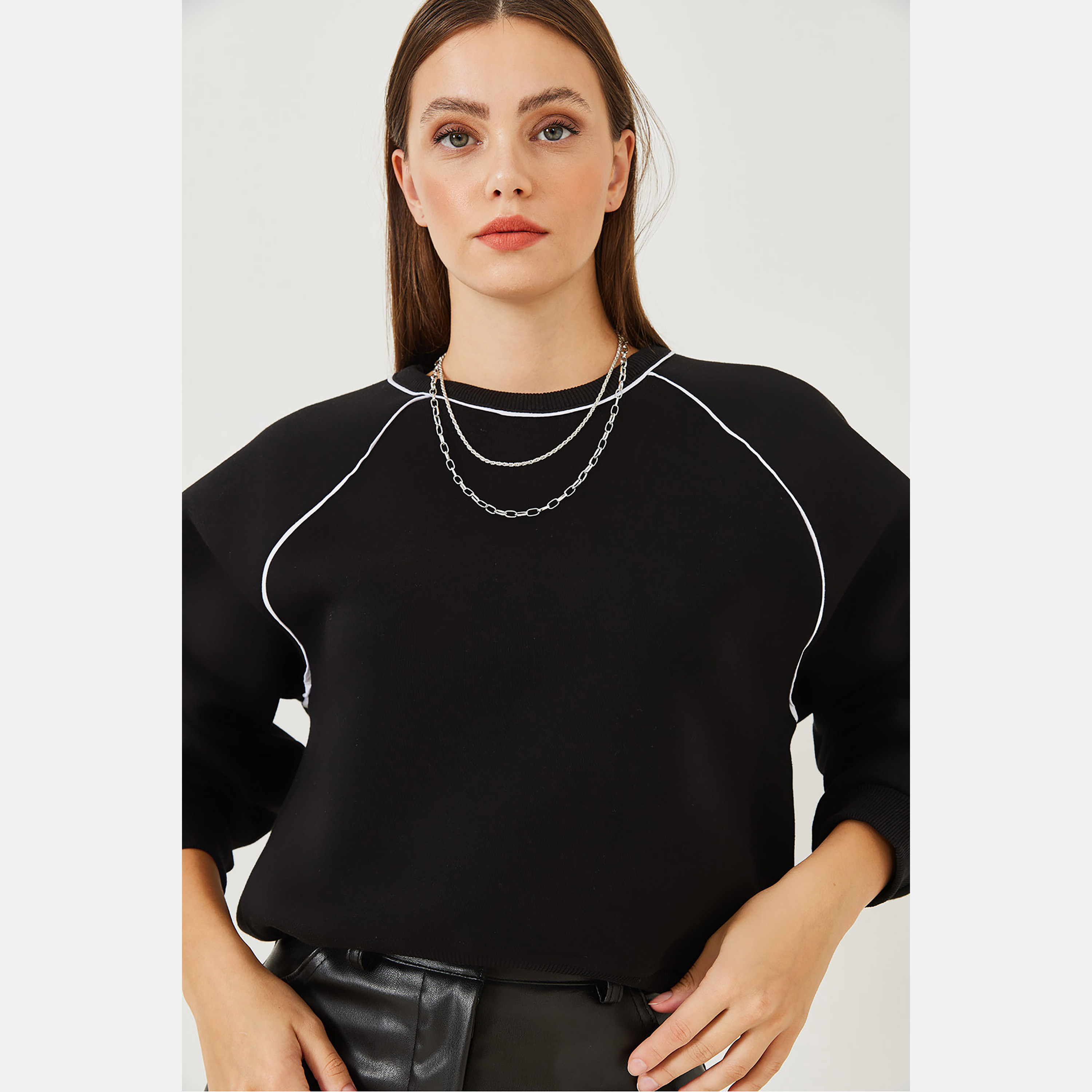 Bianco Lucci Women's Sweatshirt-women-winterwear-hoodiesandsweatshirts-sweatshirts-image-2