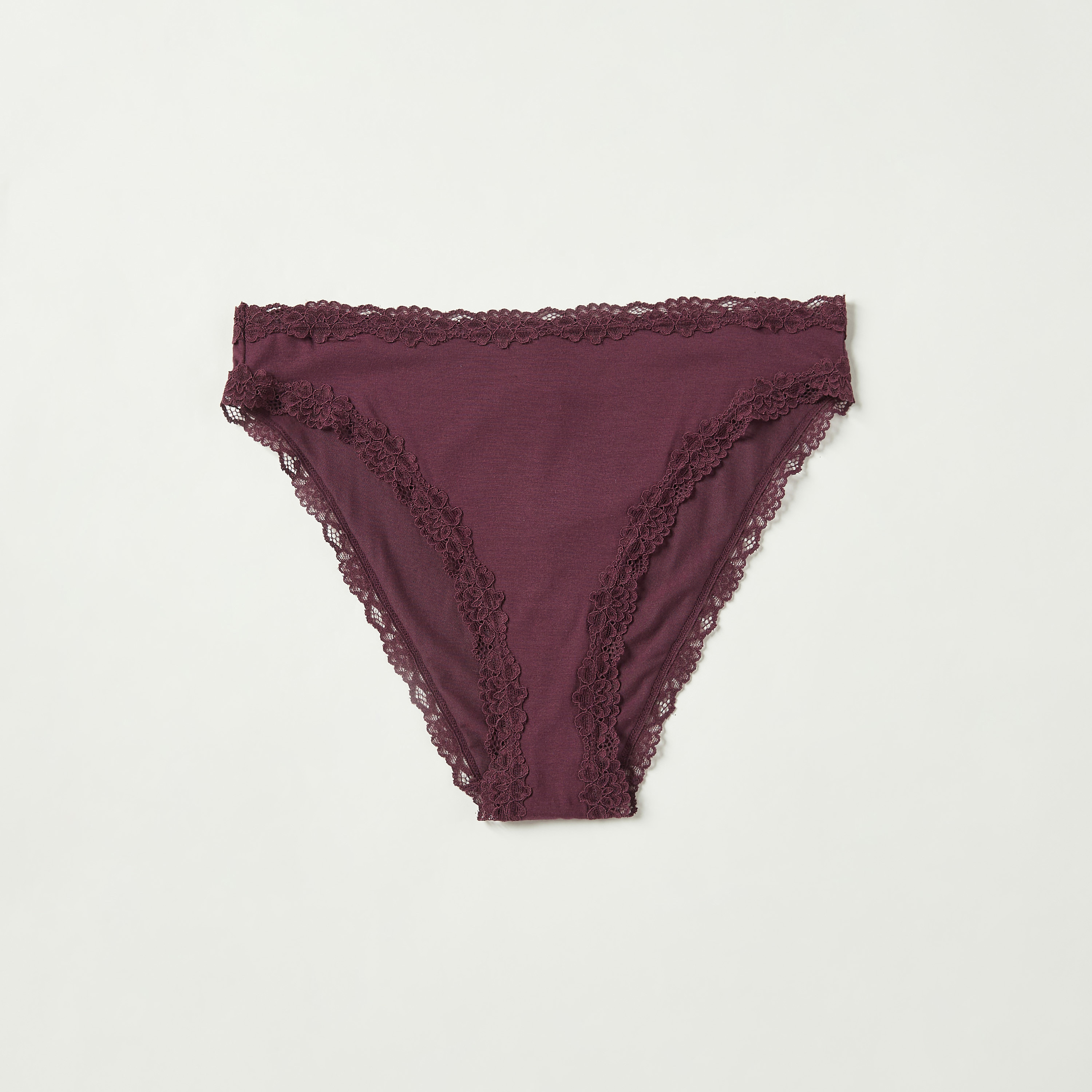 La Senza Lace Detail Briefs with Elasticated Waistband-women-clothing-lingerie-panties-image-5