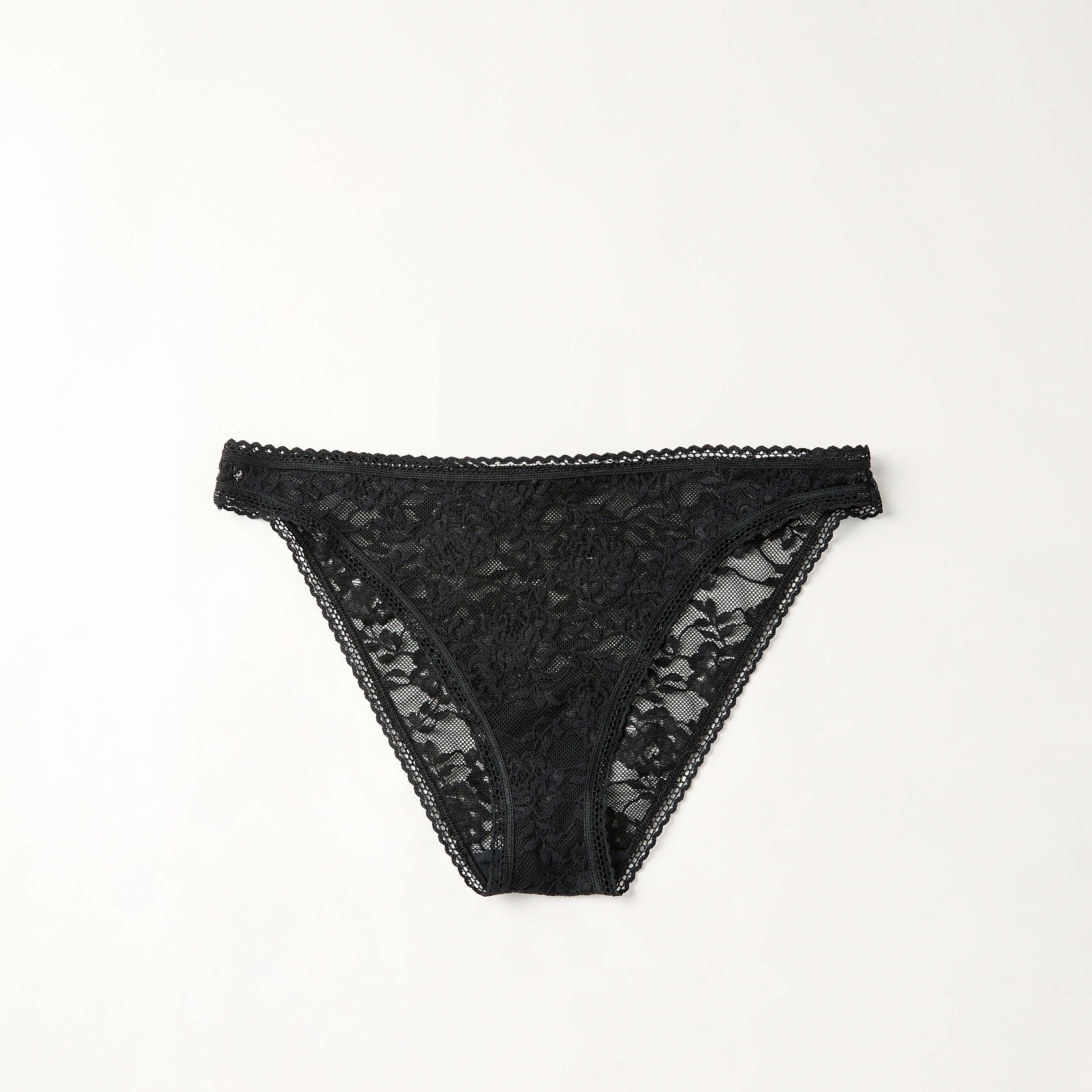 سروال داخلي بكيني بخصر مطاطي ودانتيل من لا سنزا-women-clothing-lingerie-panties-image-5